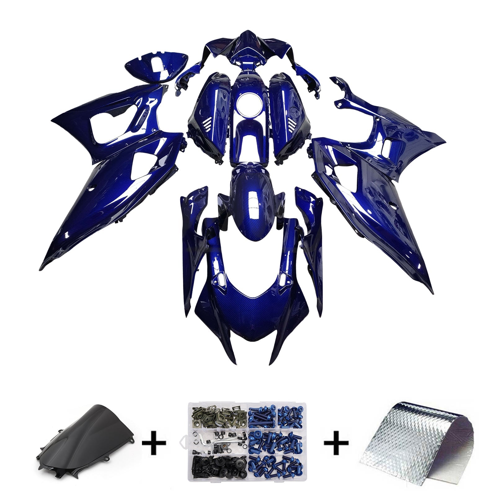 Injection Fairing Kit Bodywork Plastic ABS fit For Yamaha YZF-R7 2021-2025