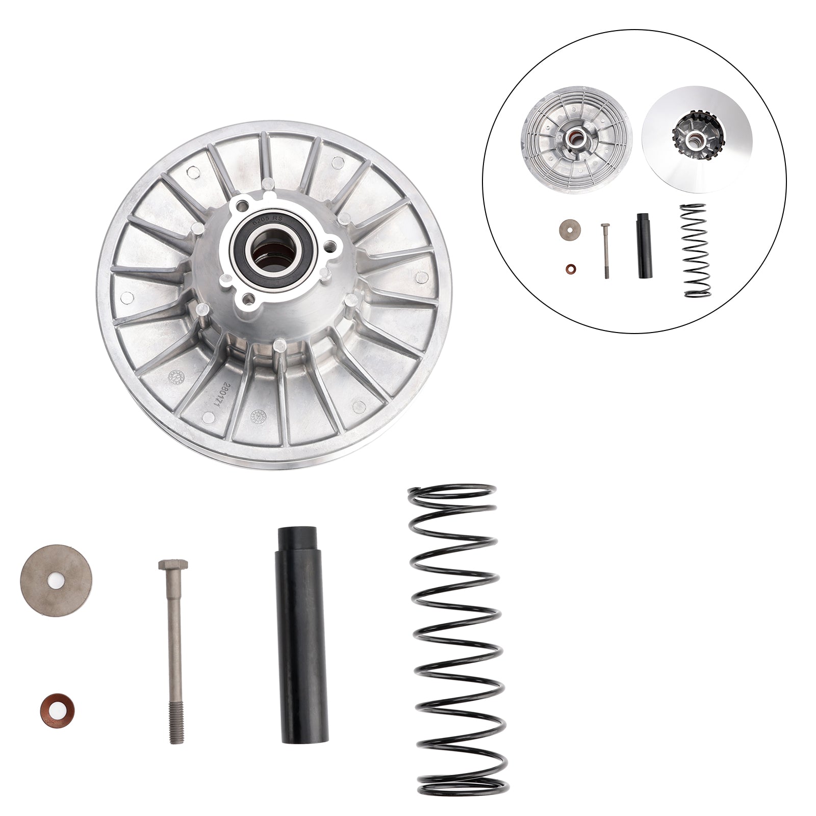 2018-2022 Can-Am Outlander 450 EFI Rear Complete Clutch Variator 420280178 420280173