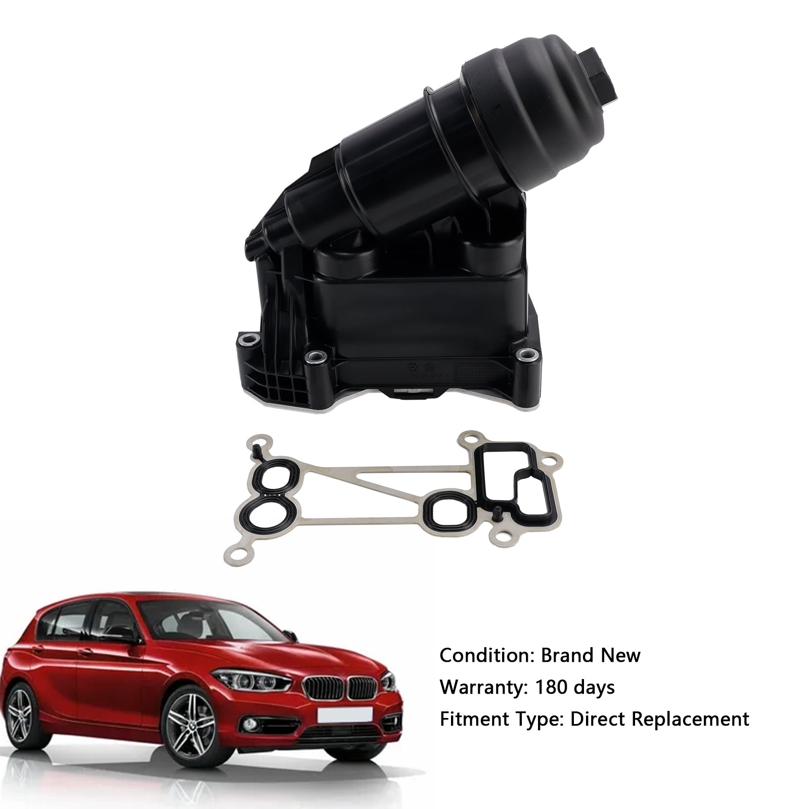 2007-2012 BMW 3 Series E91 Oil Filter Housing 7800066 11427800066