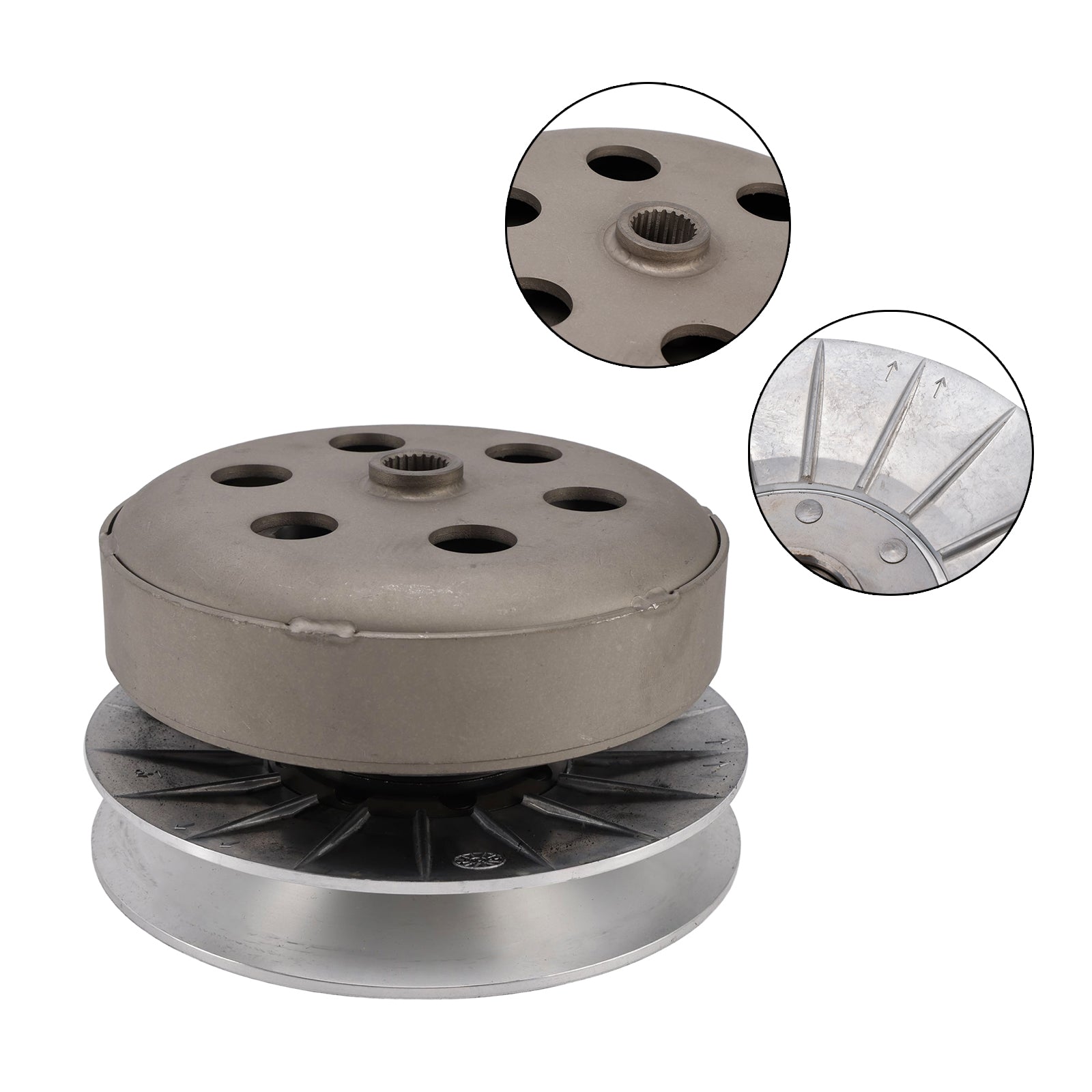 2012 SYM Joymax 250i Front Complete Variator Set 22101-Hma-000 23010-HMA-000/23010-HMB-000