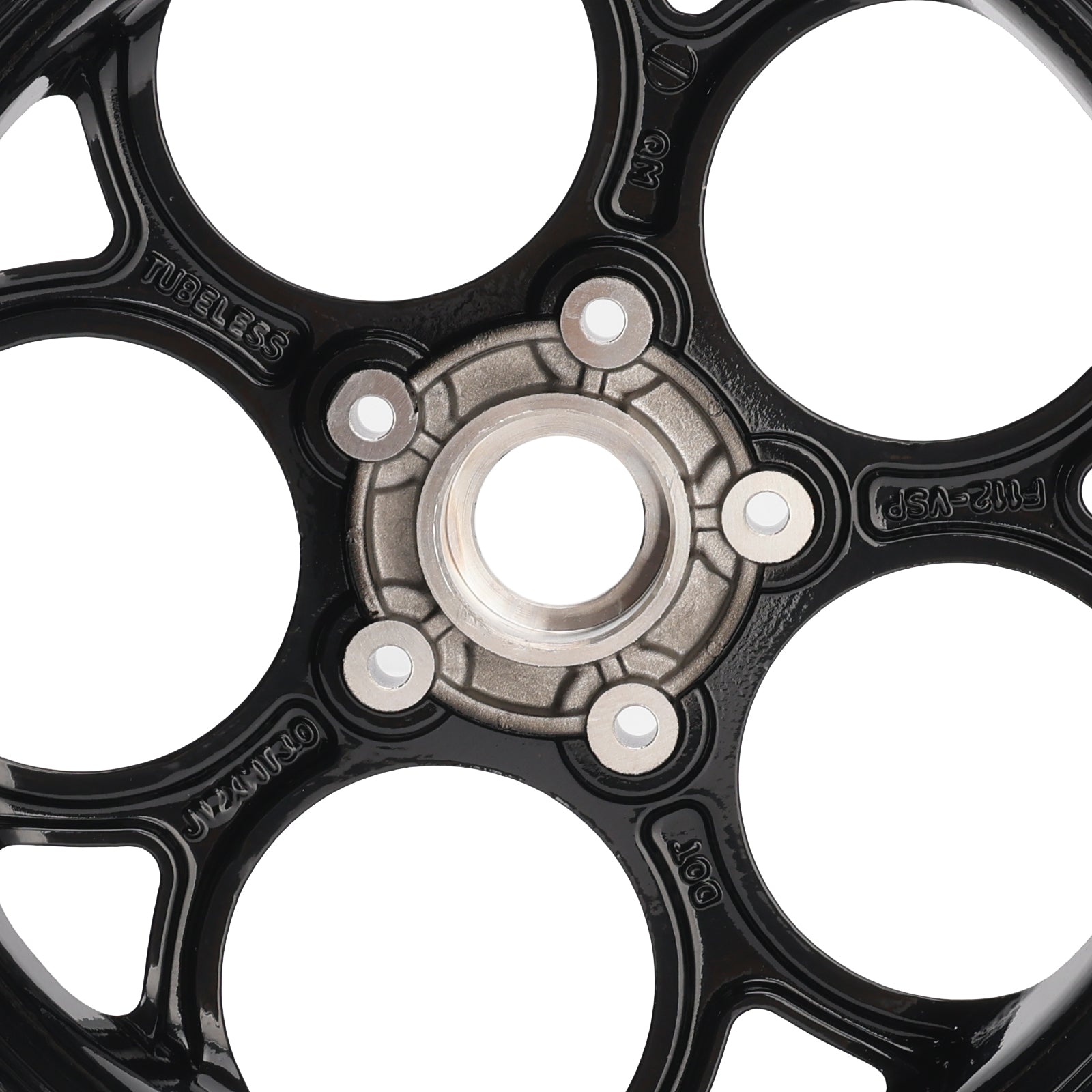 2017-2020 Vespa Sprint 3V Euro4 50 4T AC 3.0x12" Front + Rear Tubeless Wheel Rim Set