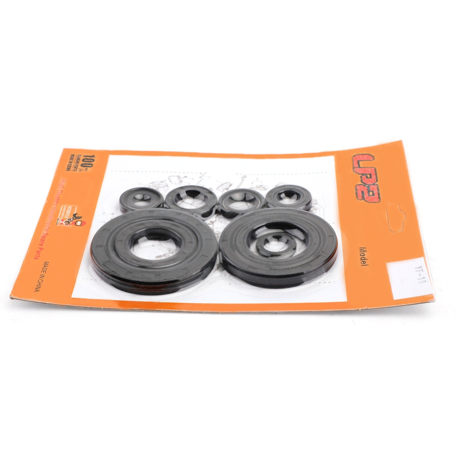 Complete Engine Oil Seal Crankcase Kit - 9pcs for Honda CRF250R 2010-2017 Generic