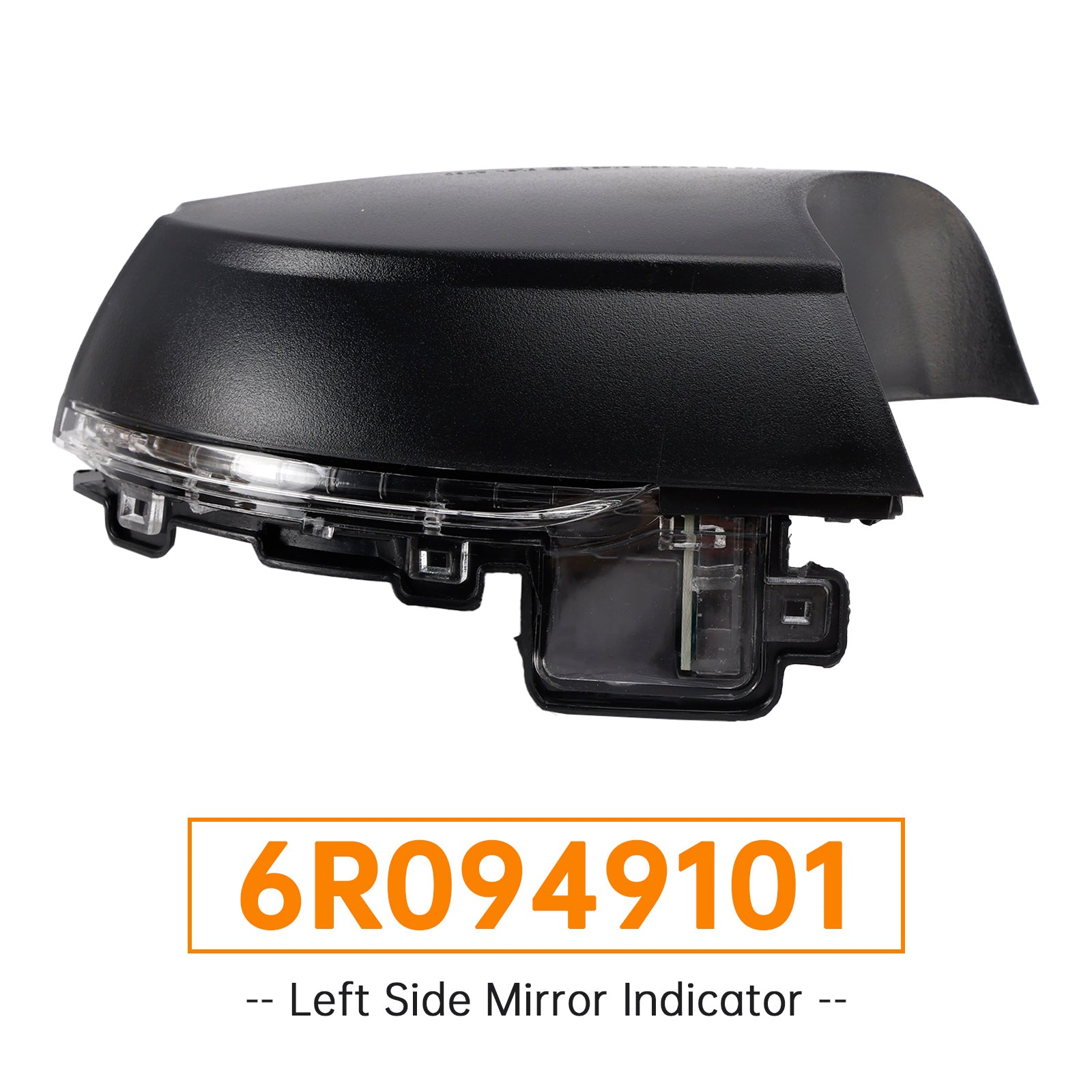 Left Side Mirror Indicator Light Lamp for VW Polo MK5 6C 2009-18 6R0949101