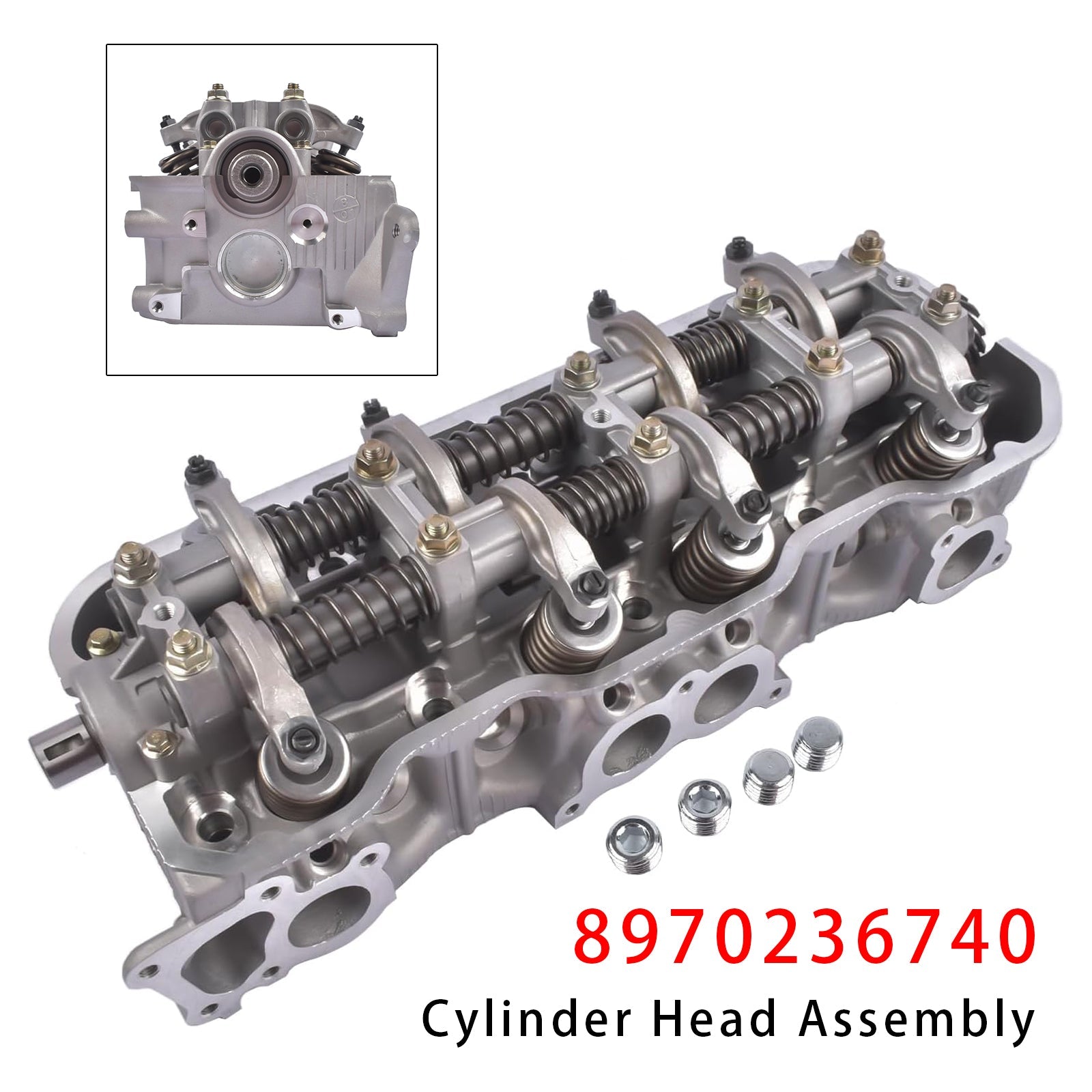 1989-1994 For ISUZU AMIGO 2.6L 2559CC L4 SOHC, (8 VALVE), ENG CODE 4ZE1 Cylinder Head 306-58305A