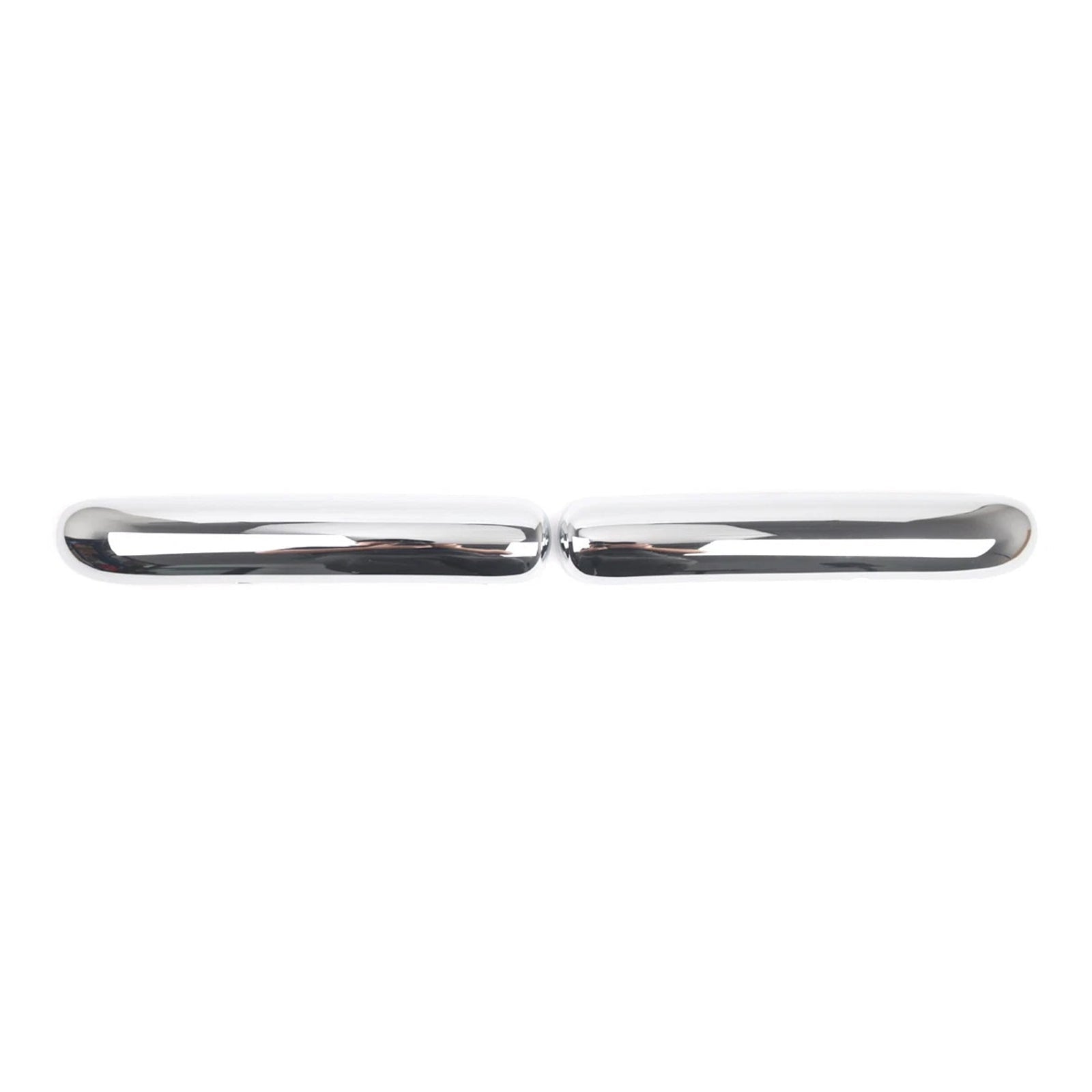 2001-2004 Mini One Cooper R50/R52/R53 Pair Front Bumper Chrome Trim Set