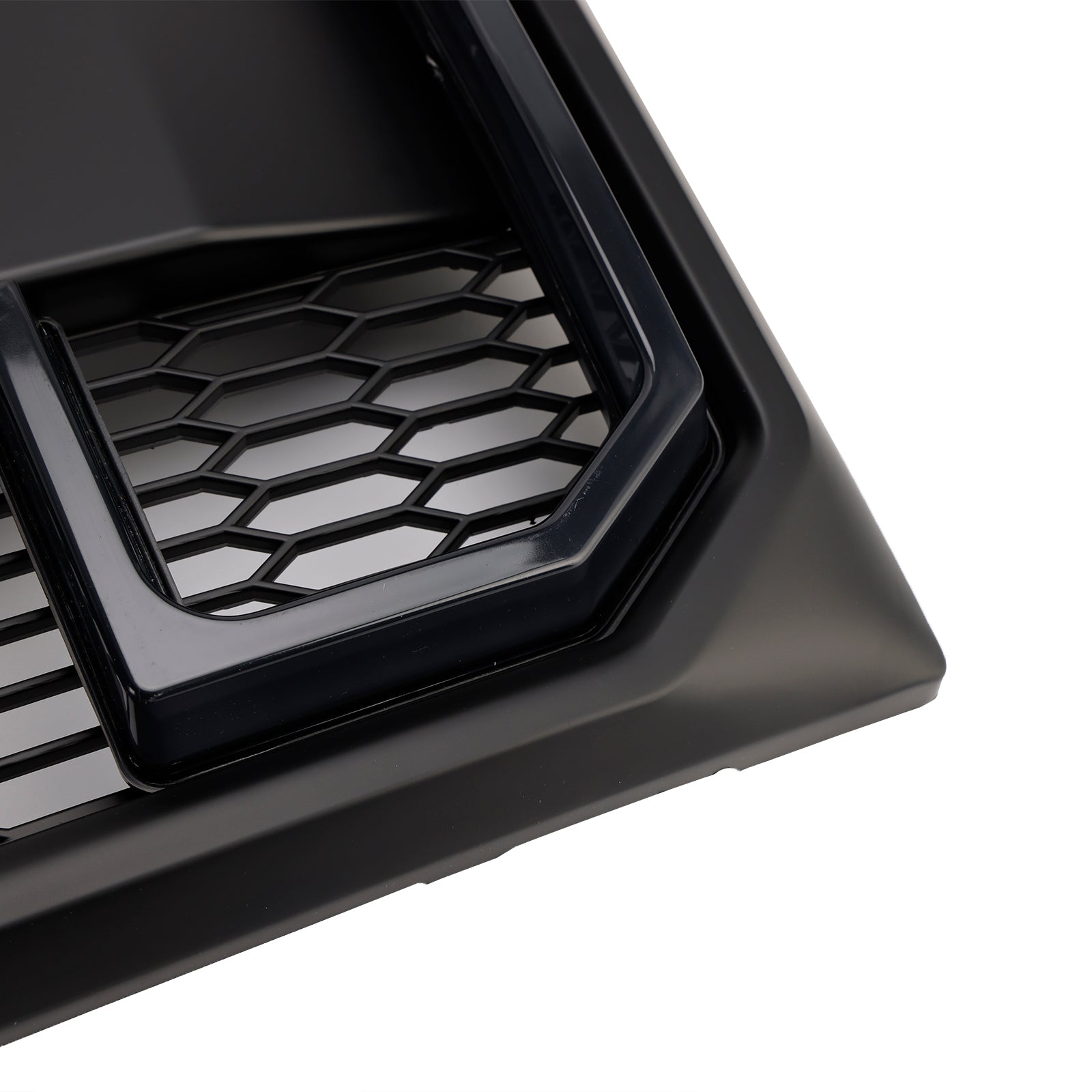 2009-2014 Ford F150 Matte Black Raptor Style Front Bumper Grille Grill W/LED