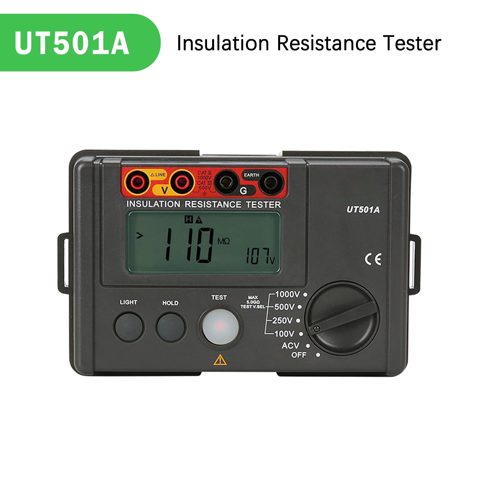 Digital Megohmmeter UT501A Insulation Resistance Tester Multimeter