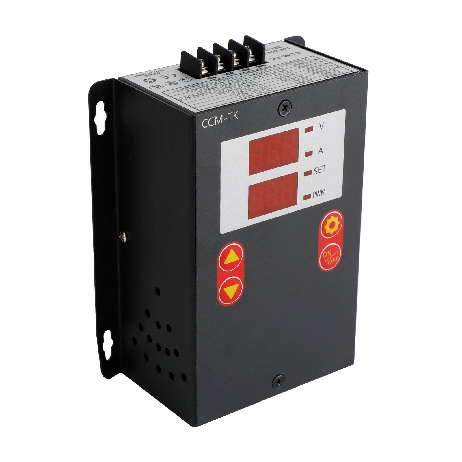 DC 12-80V 30A Digital Display Motor Speed Controller Slow-Start/Stop Control