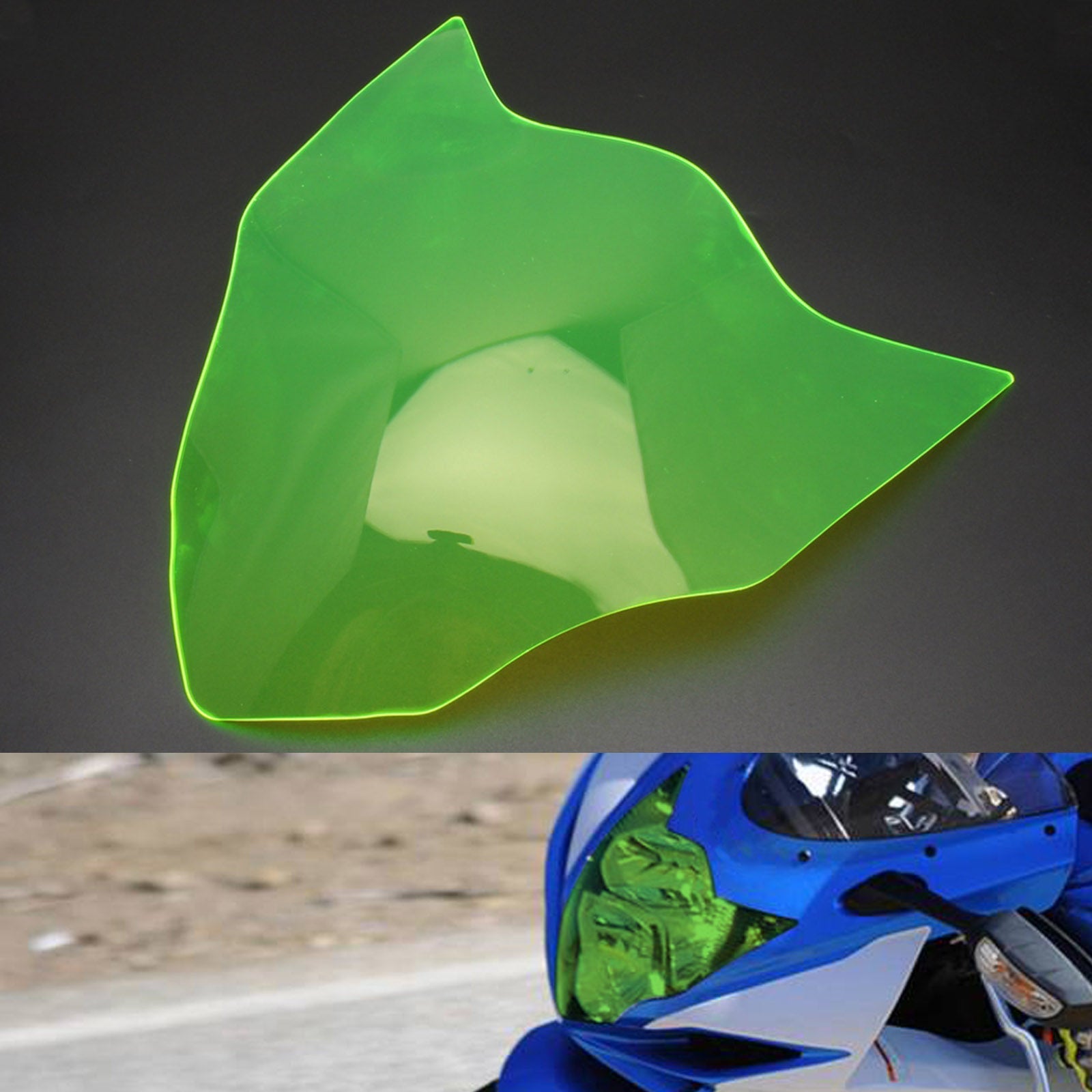 Front Headlight Lens Protection Fit For Suzuki Gsx-R 600 Gsx R 600 14-20? Smoke Generic