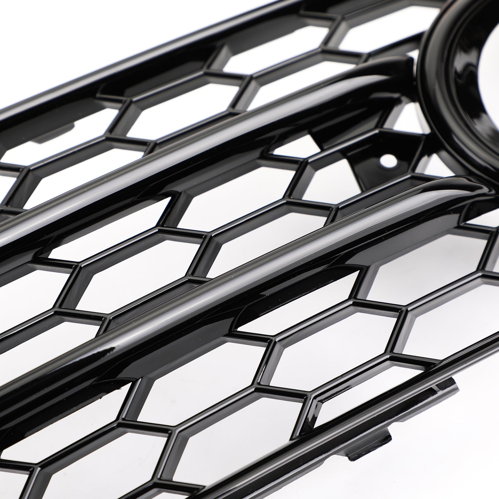 Audi S4 2008-2012 Honeycomb Style Fog Light Grill Replacement Grille Bumper