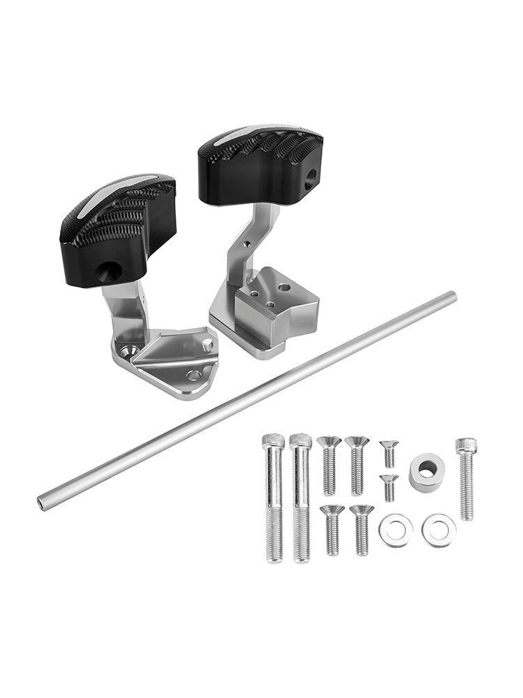 Protector Engine Crash Bund Pad Slider Silver For Suzuki Gsxr1300 Hayabusa 21-23