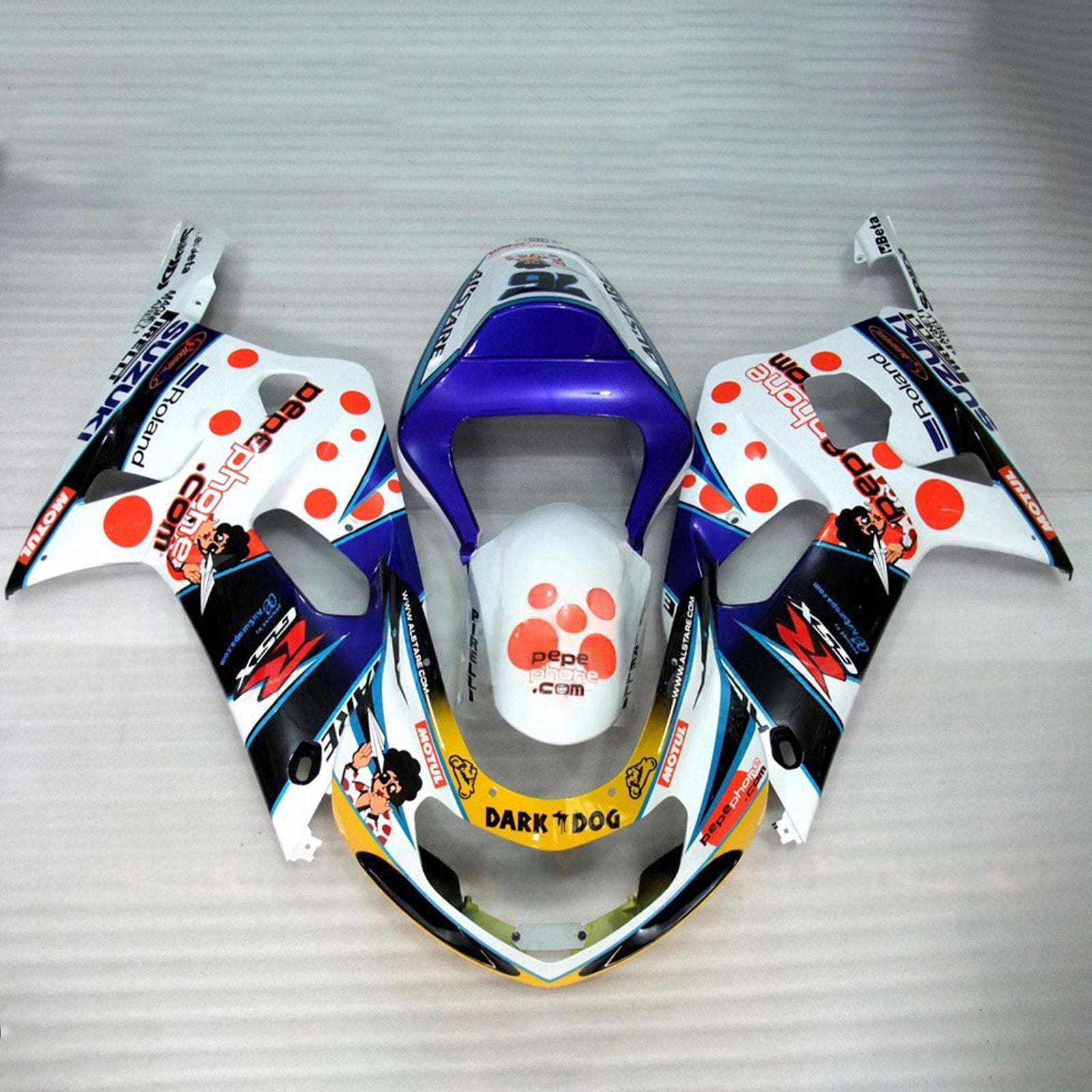 Injection Fairing Kit Bodywork Plastic ABS For Suzuki GSXR1000 2000-2002 K1 K2
