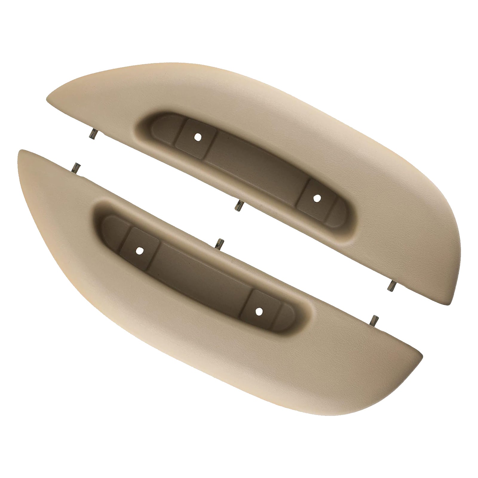 2PCS Door Armrest Pull Handle Cover For Chevy GMC Savana Van 1996-2002 Tan