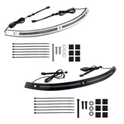 2014+Touring Electra Glide Street Glide Ultra Limited LED Running Turn Signal Light Windshield Trim