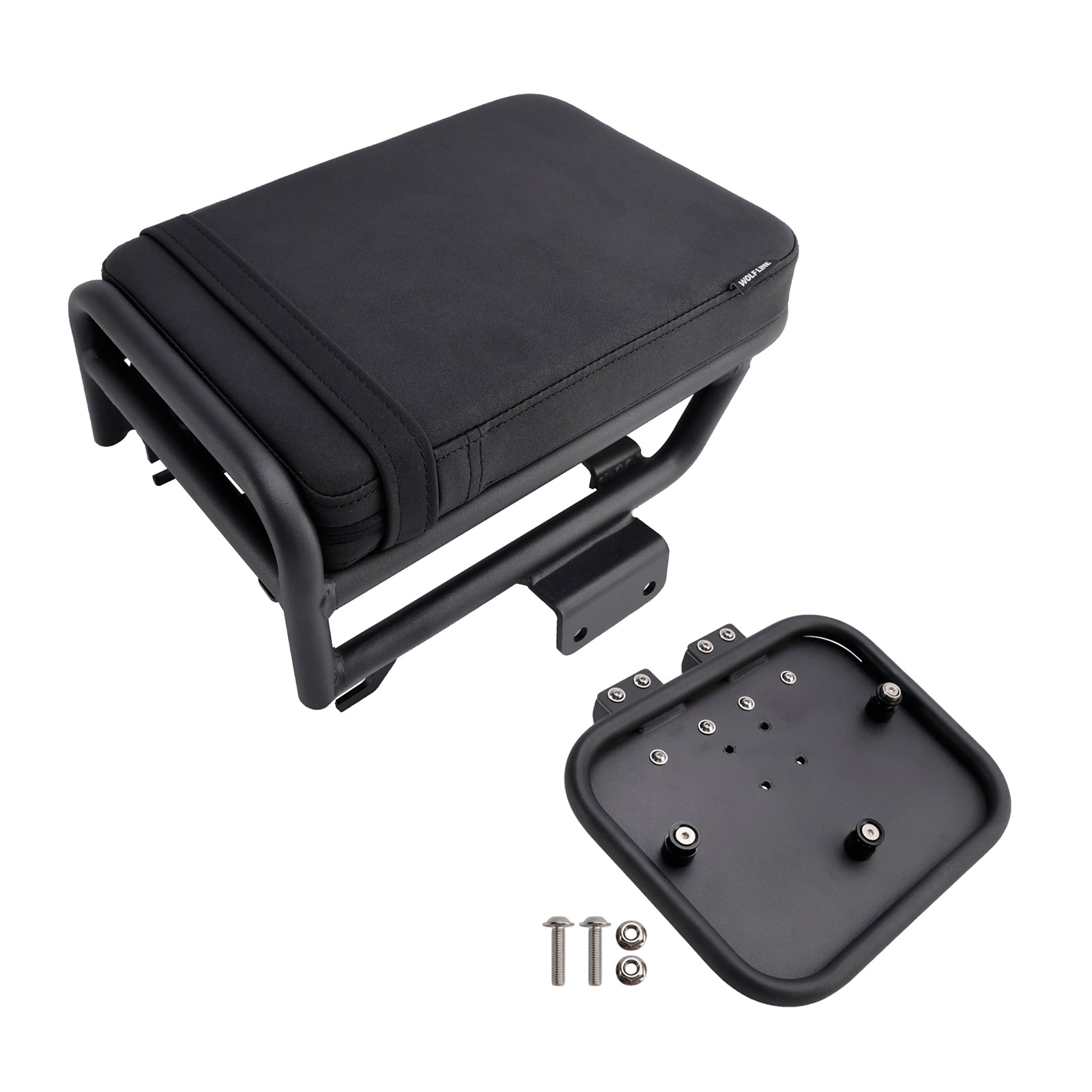 2020-2023 For Honda Ct 125 Huntercub Passenger Seat W/ Saddlebag Bracket Kit Flat