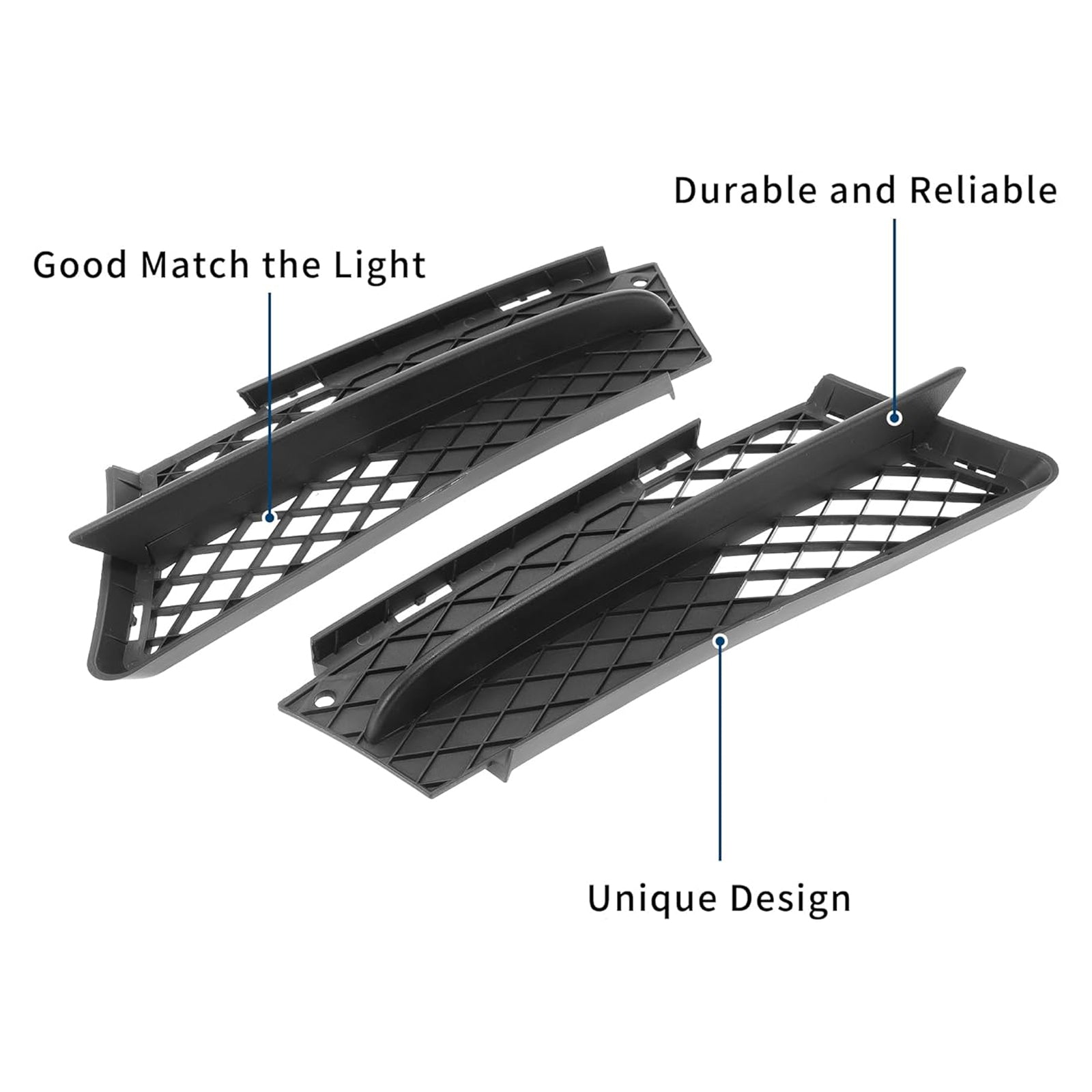 Front Fog Light Grille For BMW 3 Series E90 E91 2006-2008 51117134081