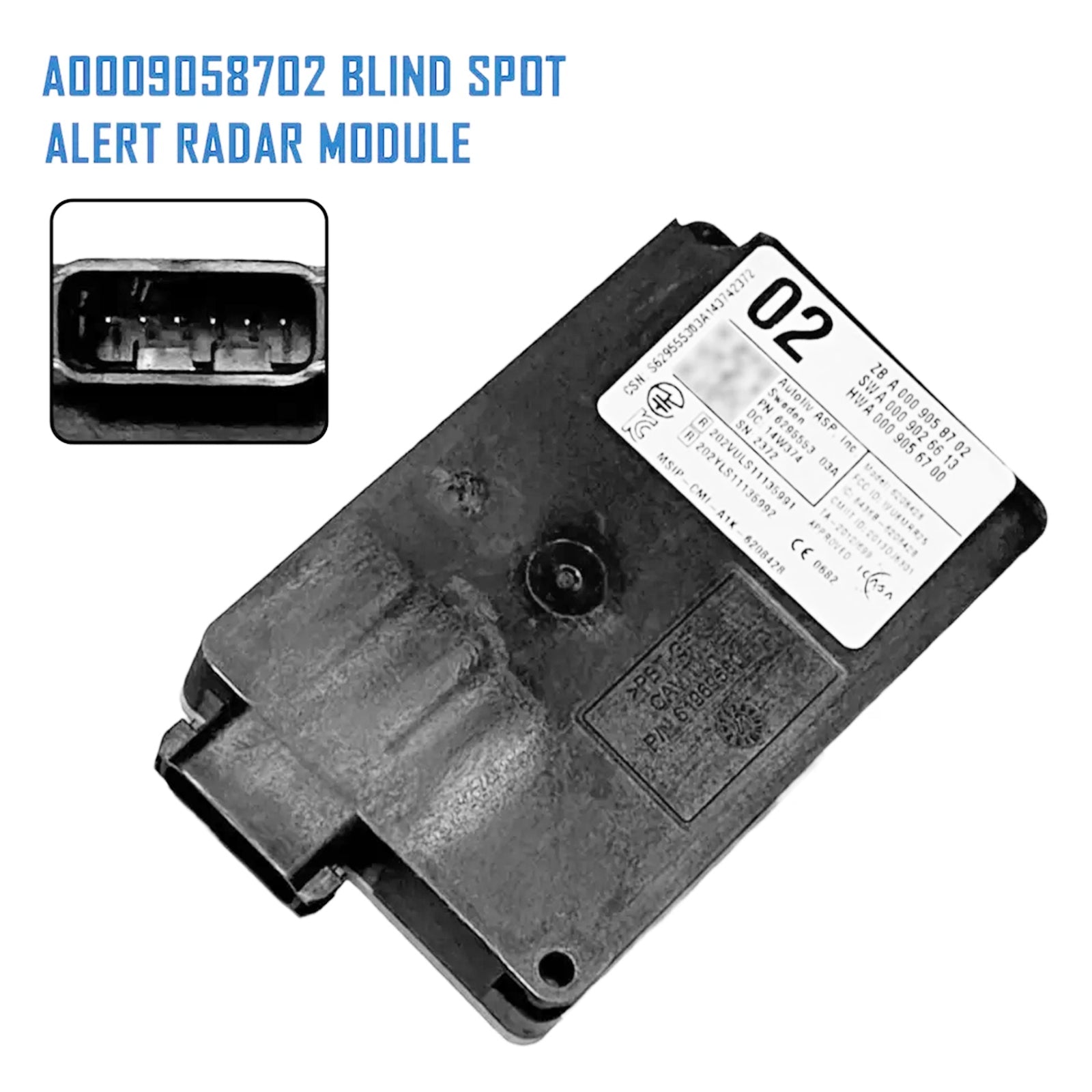 2015-2021 MERCEDES C-Klasse Limousine (W205) New Radar Sensor Distronic Control Unit A000905870 A0009026613