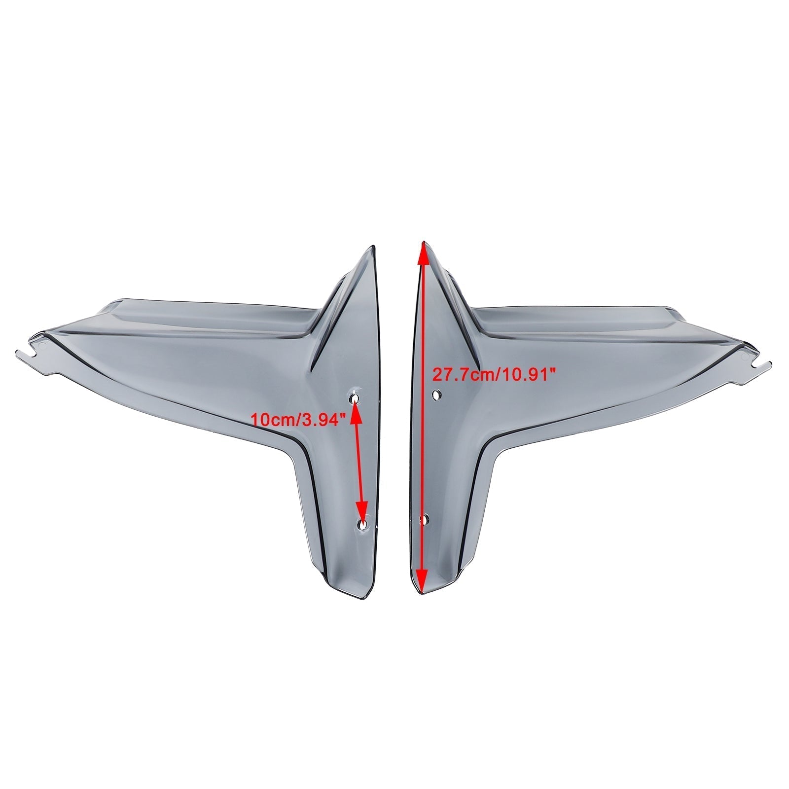 2019-2021 Yamaha Tenere 700 / XT700Z Windshield Plate Side Panels