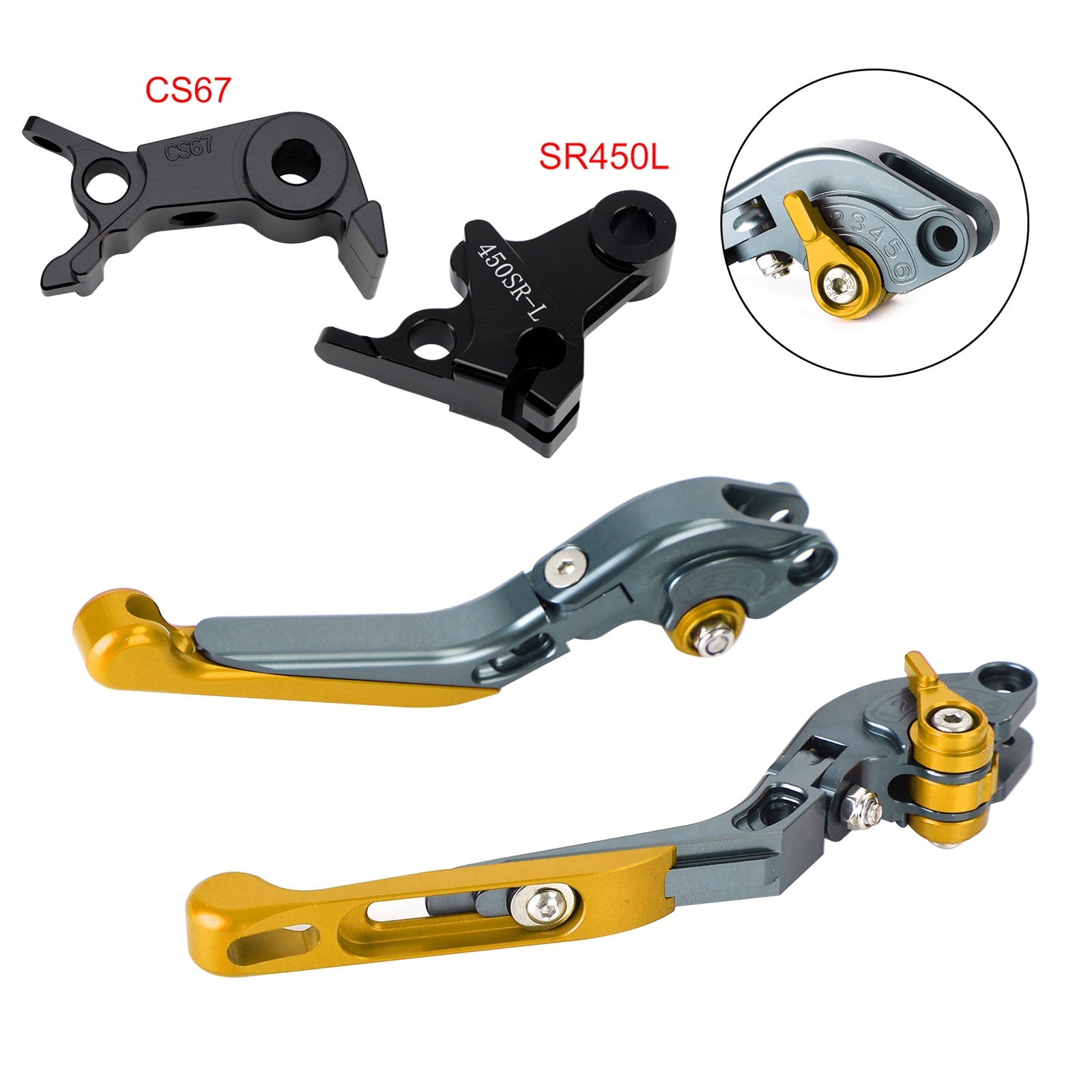 Adjustable Clutch Brake Lever fit for VOGE DS900X 900DSX 2024-2026