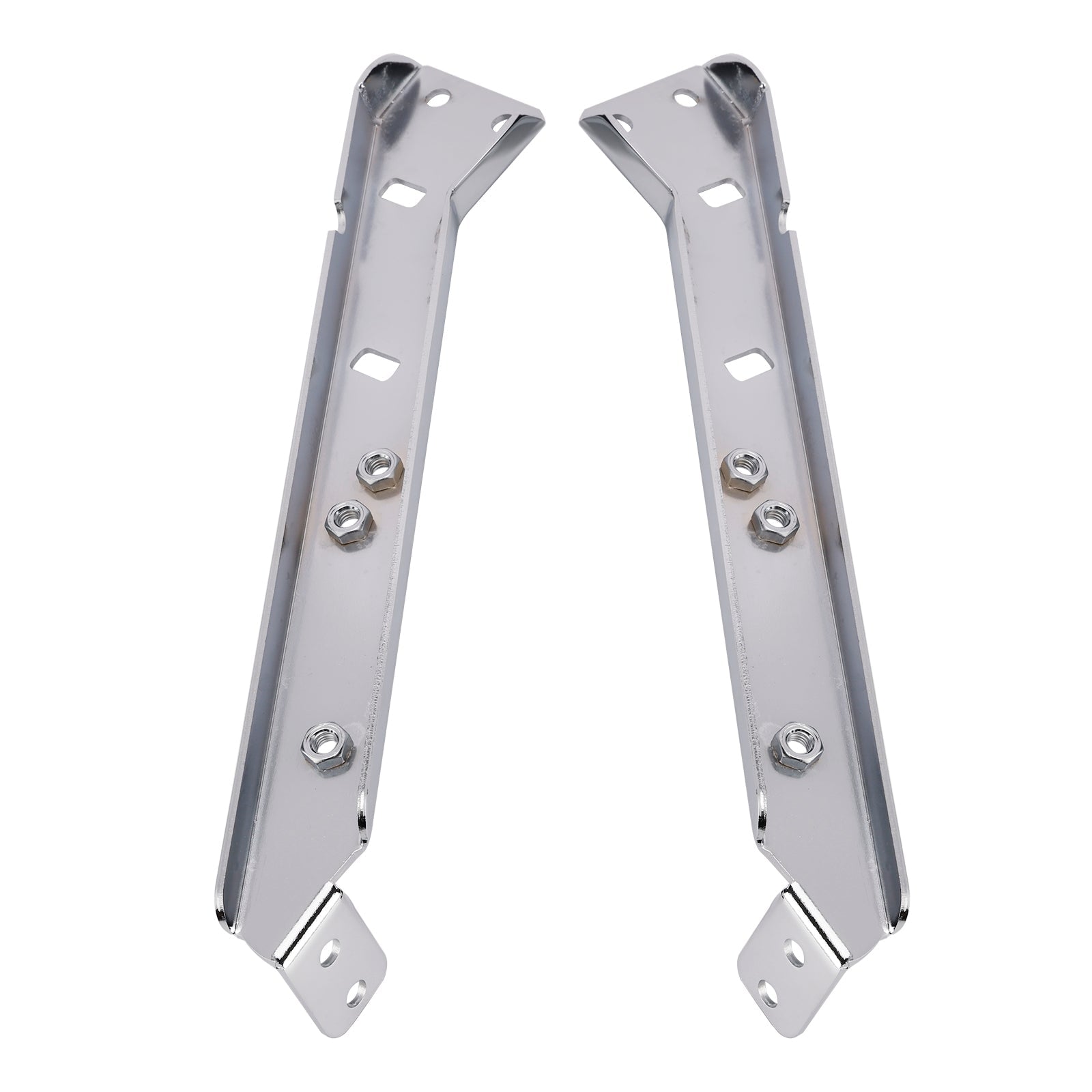 Pair Saddlebag Rail Support Holder 90718-79C For Touring Road Glide Flt 85-08