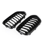 20182019 2020 2021 2022 2023 BMW X2 Series F39 Gloss Black Front Bumper Grille Grill 1712455246 51712455247