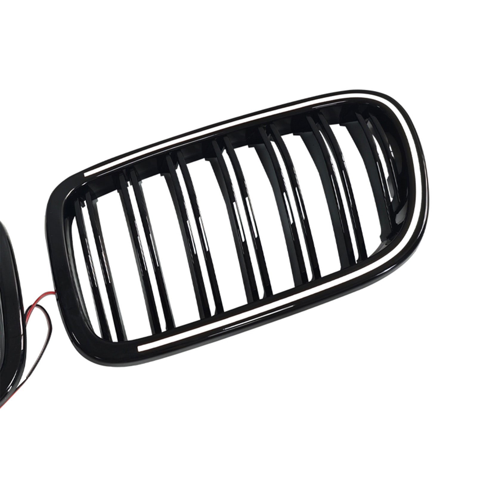 2011-2014 Fit BMW X3 F25 Dual Line Black Front Bumper Kidney Grill Grille