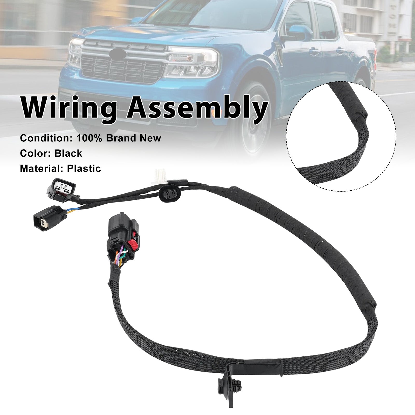 Tailgate Wiring Assembly NZ6Z-14A412-C Fit Ford Maverick 2022-2024 Power Lock