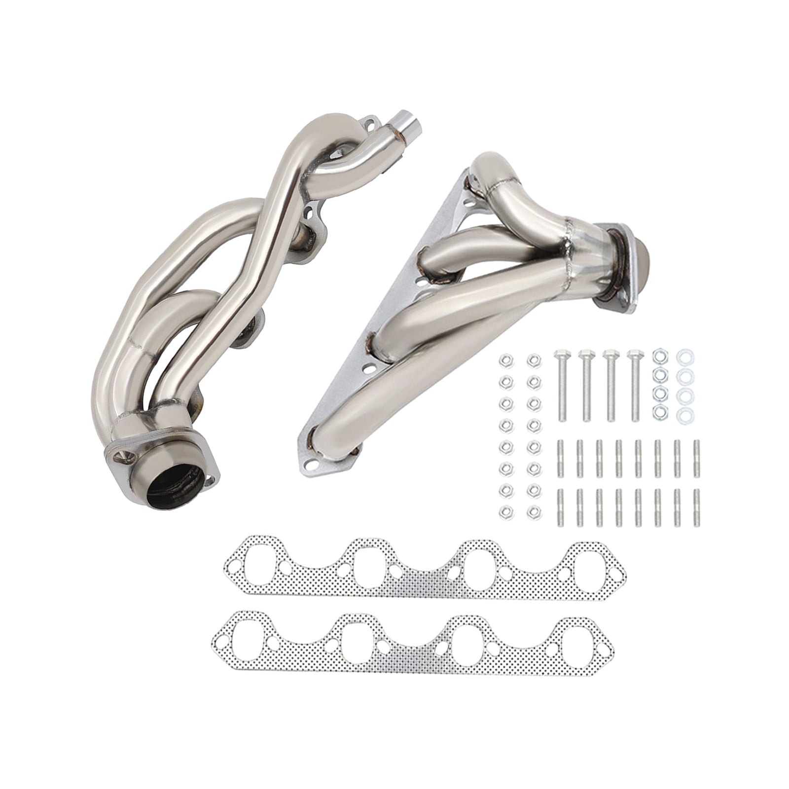 T-304 Shorty Exhaust Headers Manifold Fit Ford F150/F250/Bronco 5.8L 1987-96