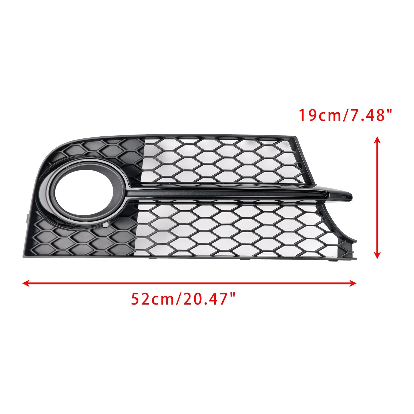 Audi TT MK2 S-Line TTS 2011-2014 Honeycomb Front Bumper Fog Light Grille