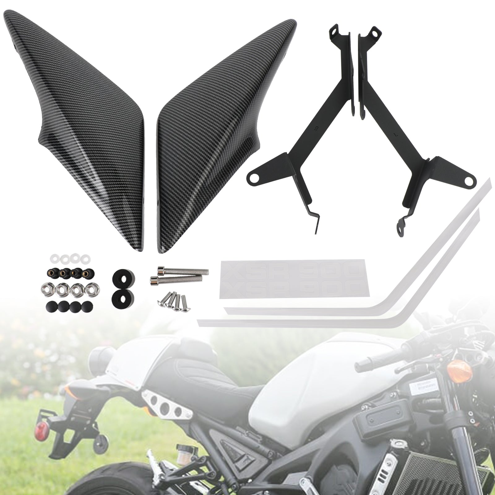 2016-2021 Yamaha XSR 900 Tail Side Driver Seat Frame Cover Fairing Generic