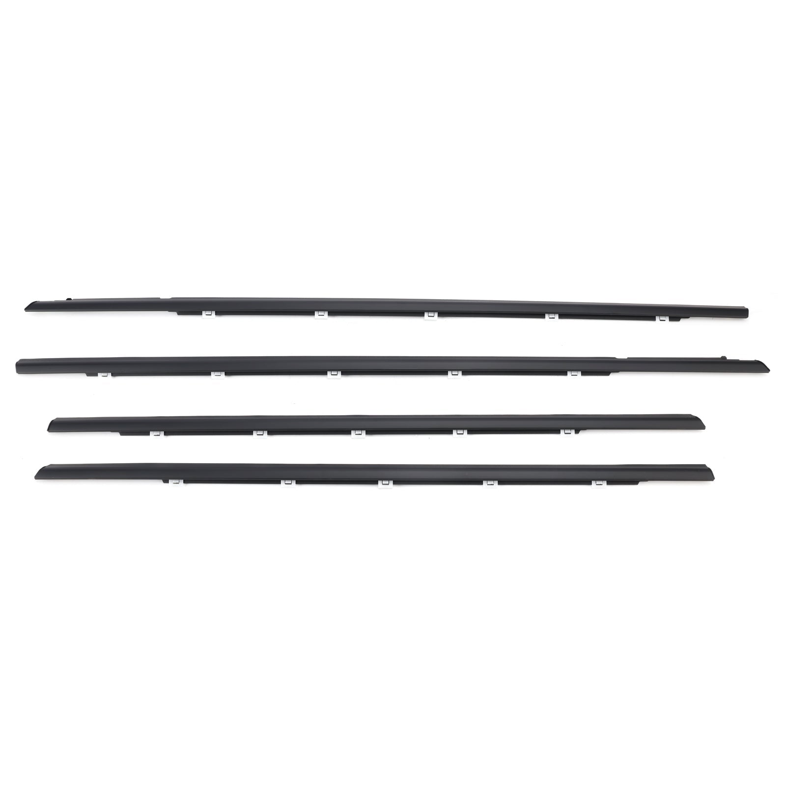 2019-2023 For Kia K3 Forte Cerato 4d sedan 4Pcs Door Outside Weatherstrip Belt 82220M6000