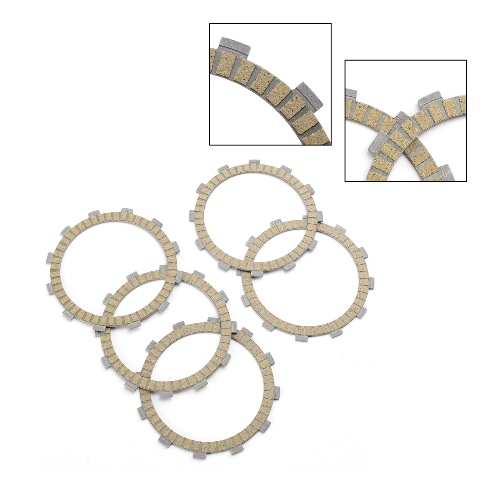 Clutch Friction Plate Kit for Kawasaki EX250 Ninja 250 250R 1988-2007 13088-1013