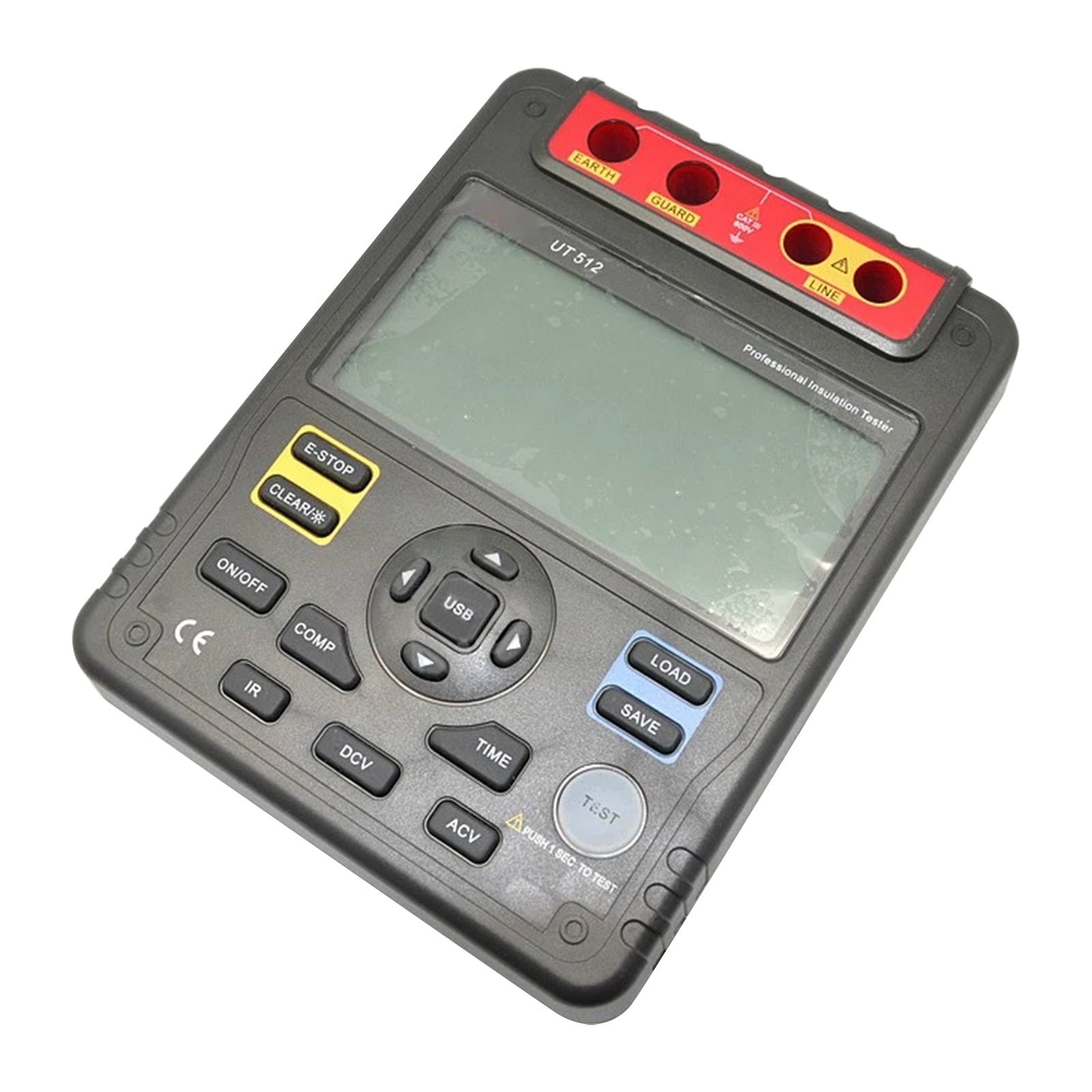 UT512 Insulation Resistance Testers Voltmeter Auto Range 2500V 100GΩ