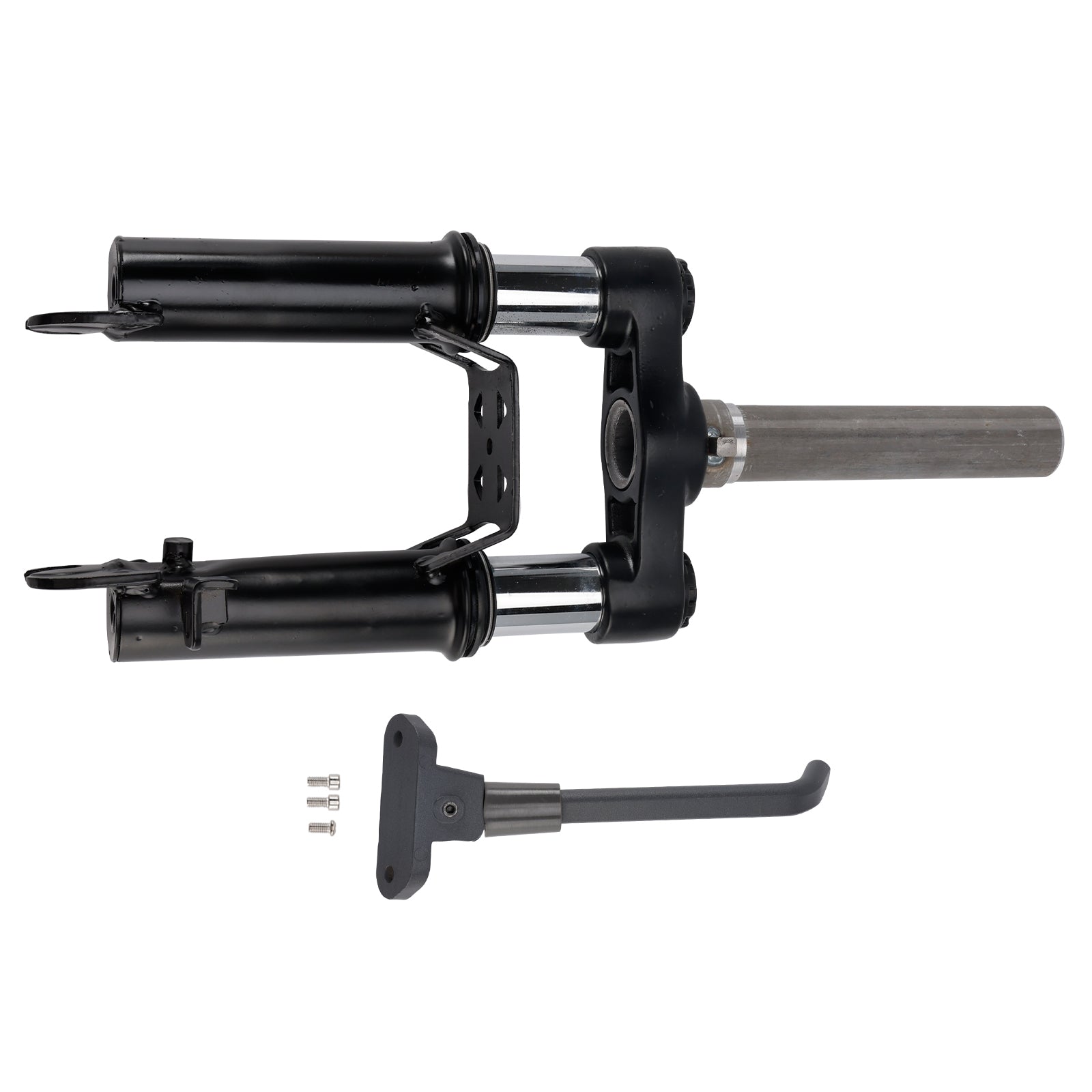 Front Fork Shock Absorber with Foot Stand for Ninebot Max G30 E-Scooters