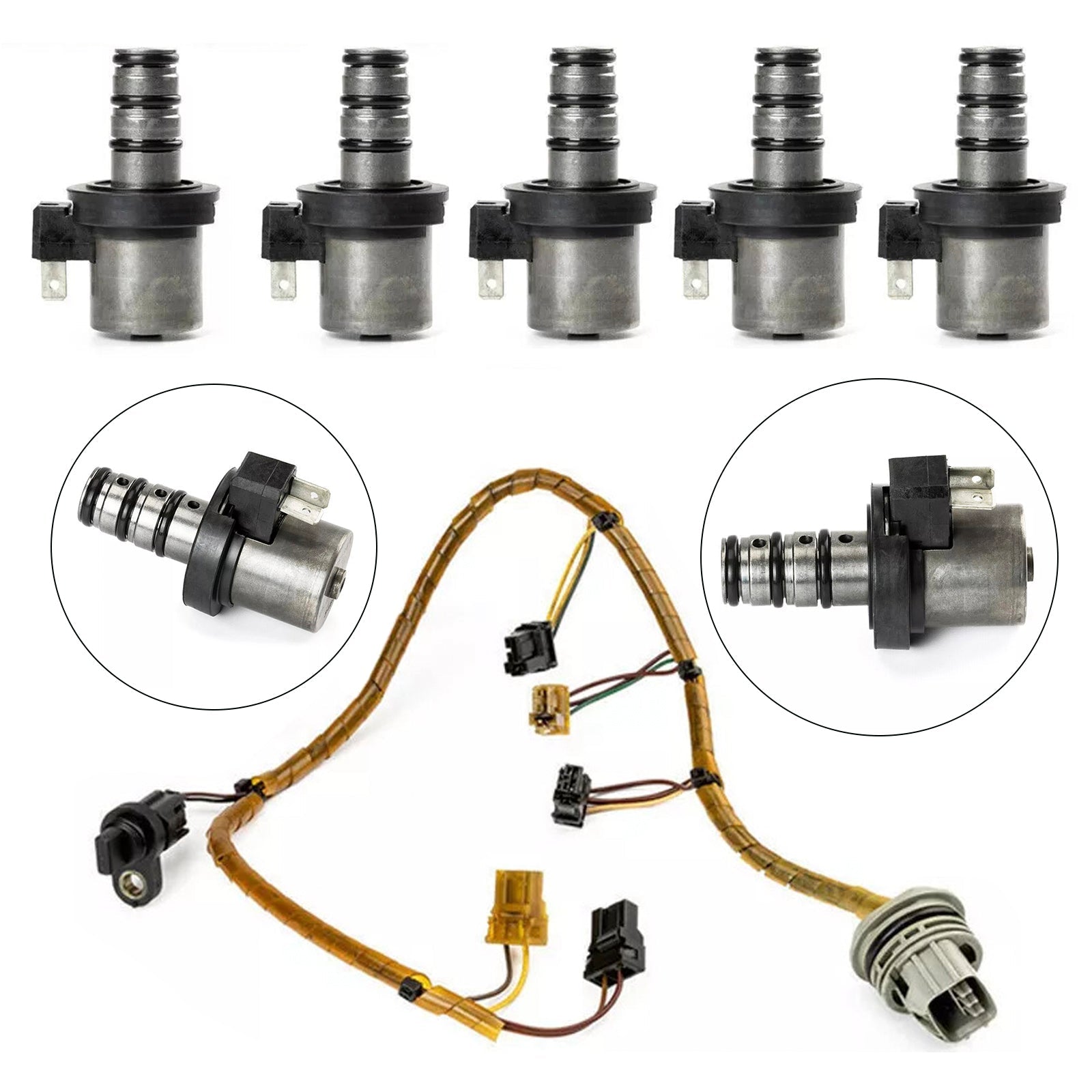2000-2009 WIRA 1.5L Transmission Shift Solenoid Kit with Harness F4A41 F4A42