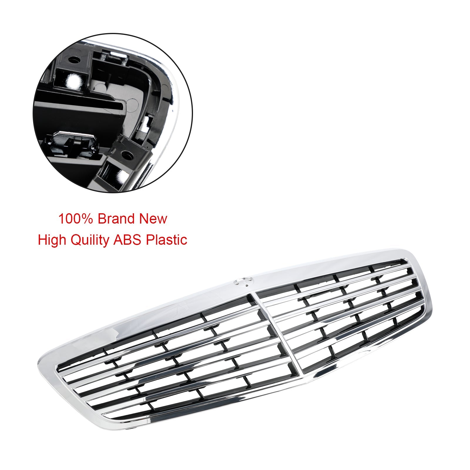 2010-2013 Mercedes Benz S-Class W221 S550 S600 S63 S65 Front Grille Grill