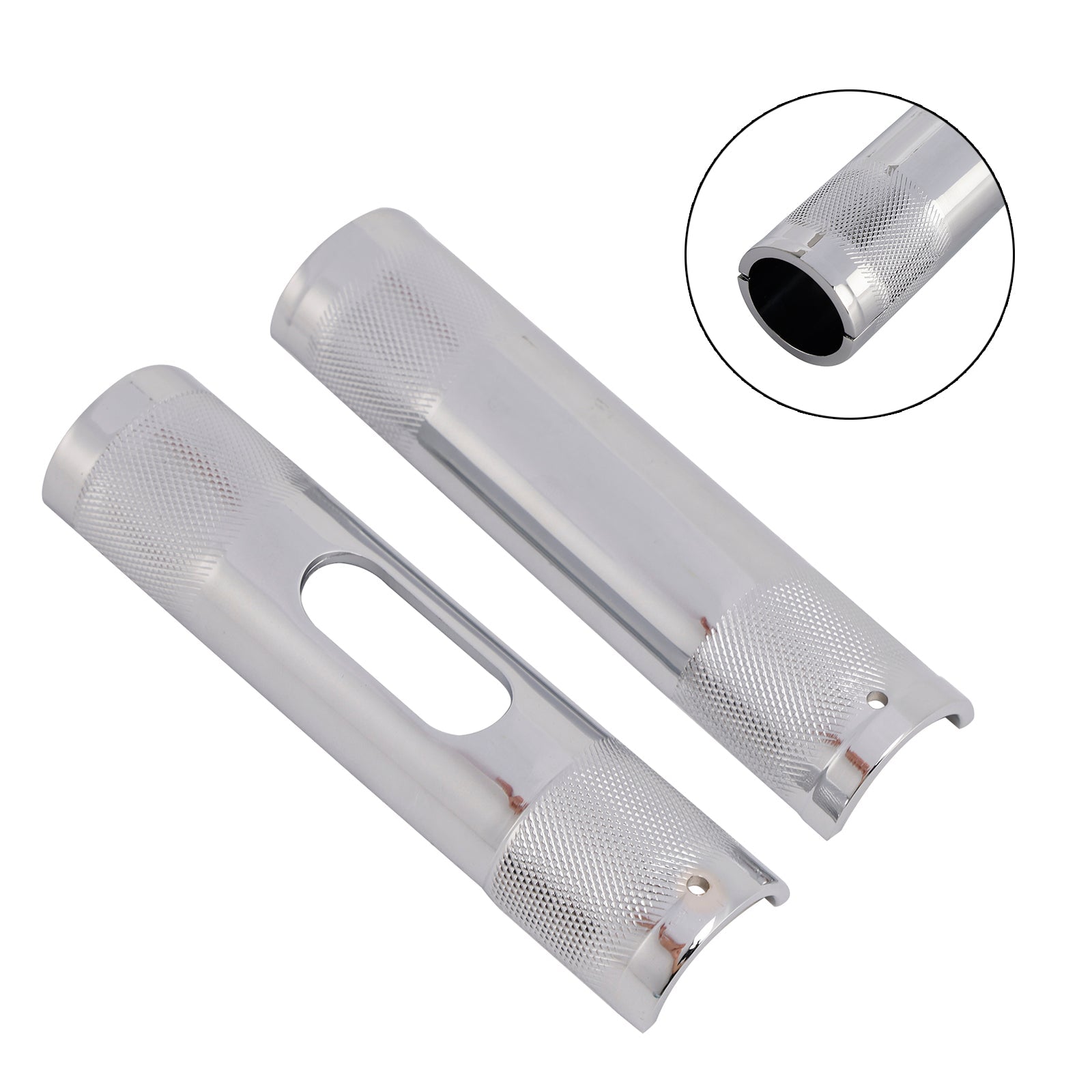 1-1.25" Diameter Rising Handlebar Adapter Chrome For Dyna Road Glide Road Kingw