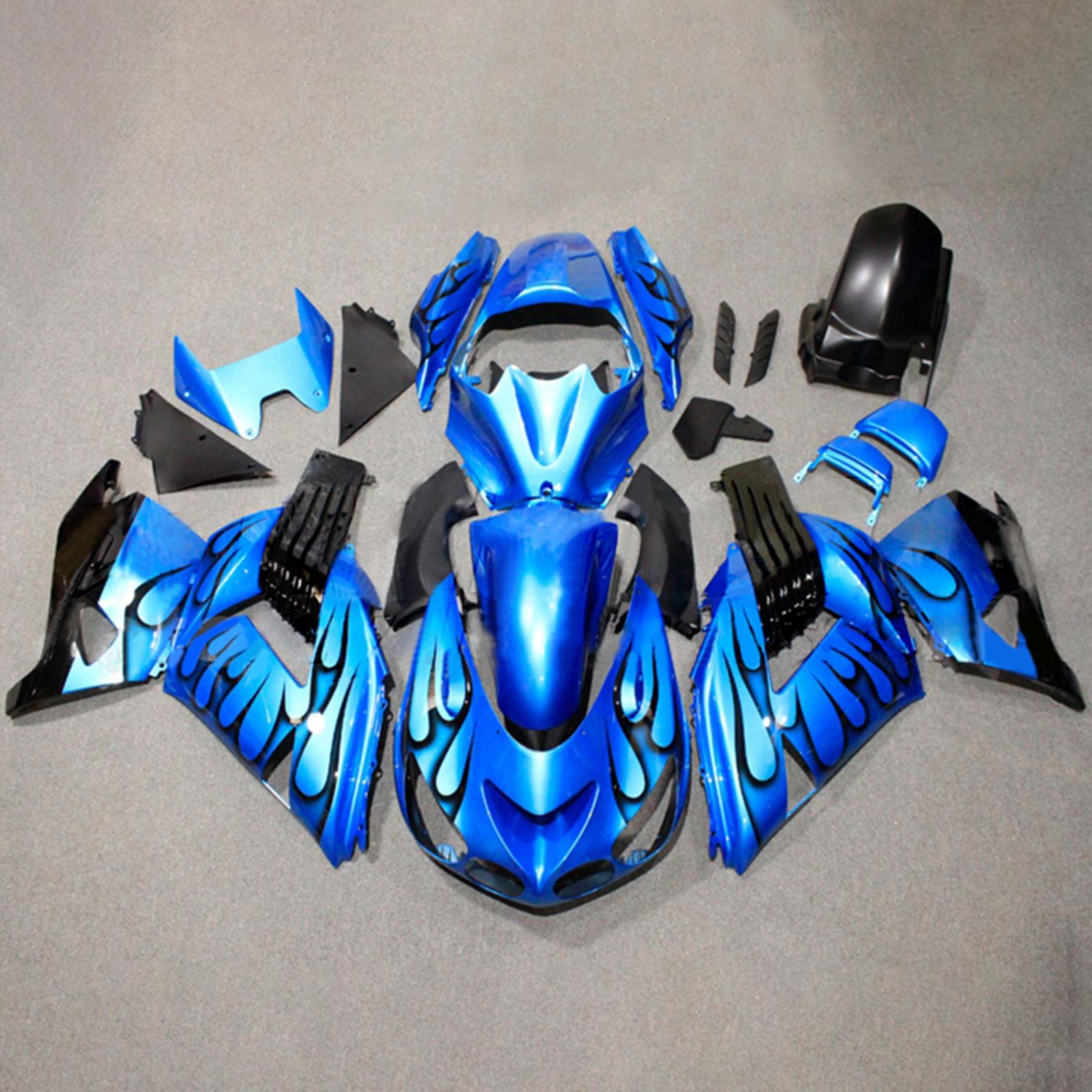 2006-2011 Kawasaki ZX14R Fairing Kit Bodywork Plastic ABS