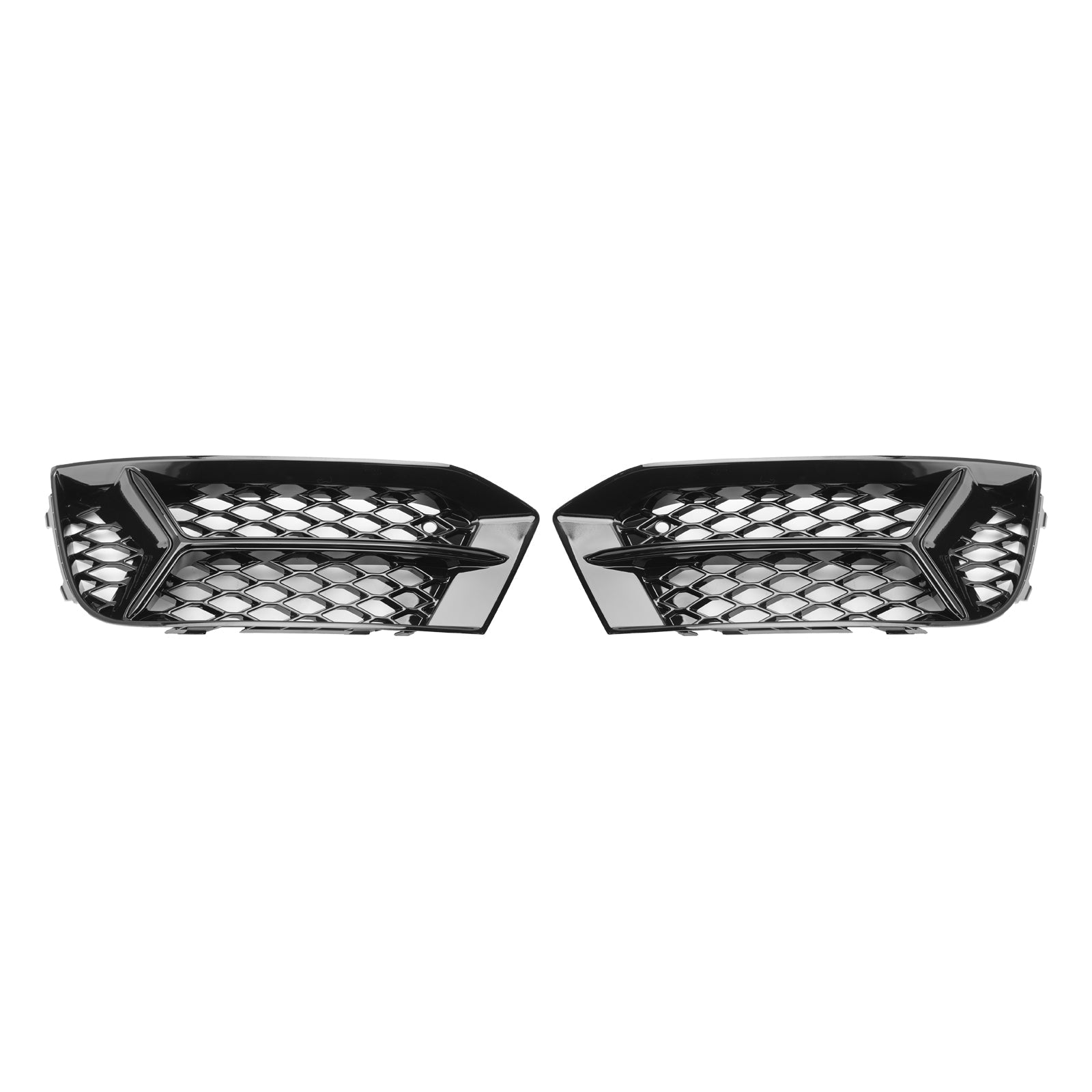 2017-2020 Audi A3 Front Bumper Grill Fog Light Cover Lamp Frame Trim