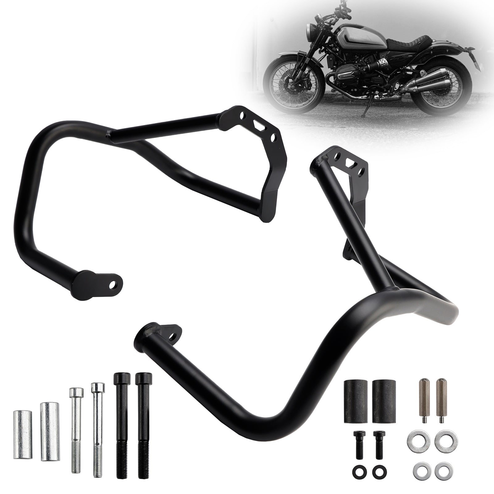 2024-2025 Bmw R12 Ninet Engine Guard Crash Bar Frame Protector Bumper