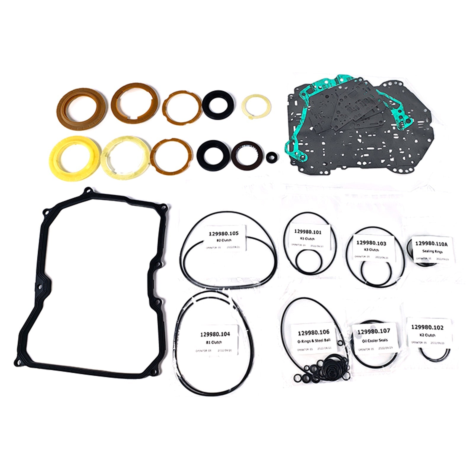 2005-2012 COOPER (1.6L) 09G Transmissions Master Rebuild Kit Gasket Clutch Set TF60SN