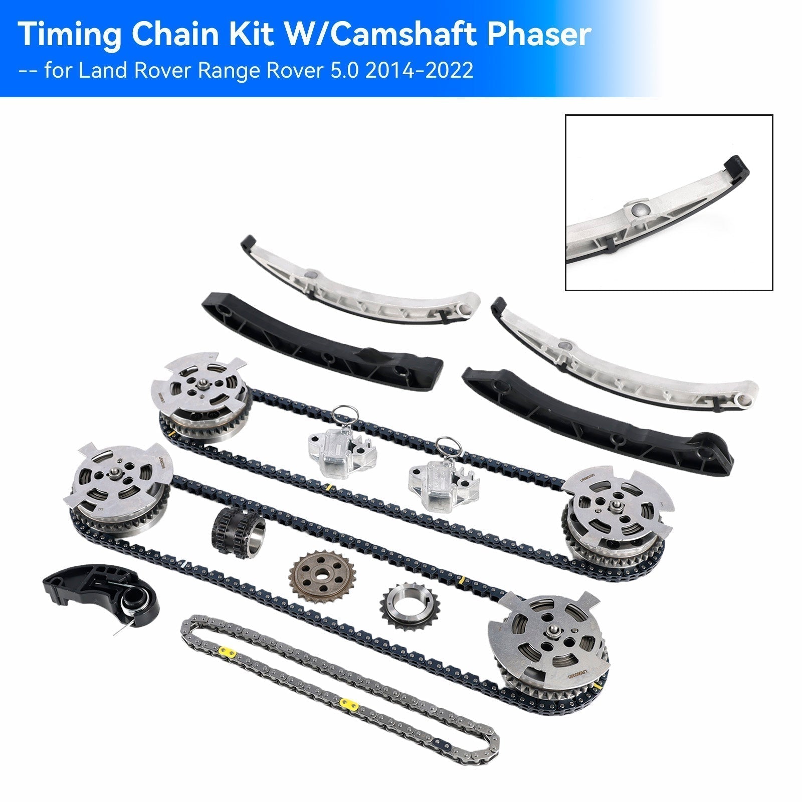 2018-2023 Land Rover Range Rover Velar Timing Chain Kit W/Camshaft Phaser