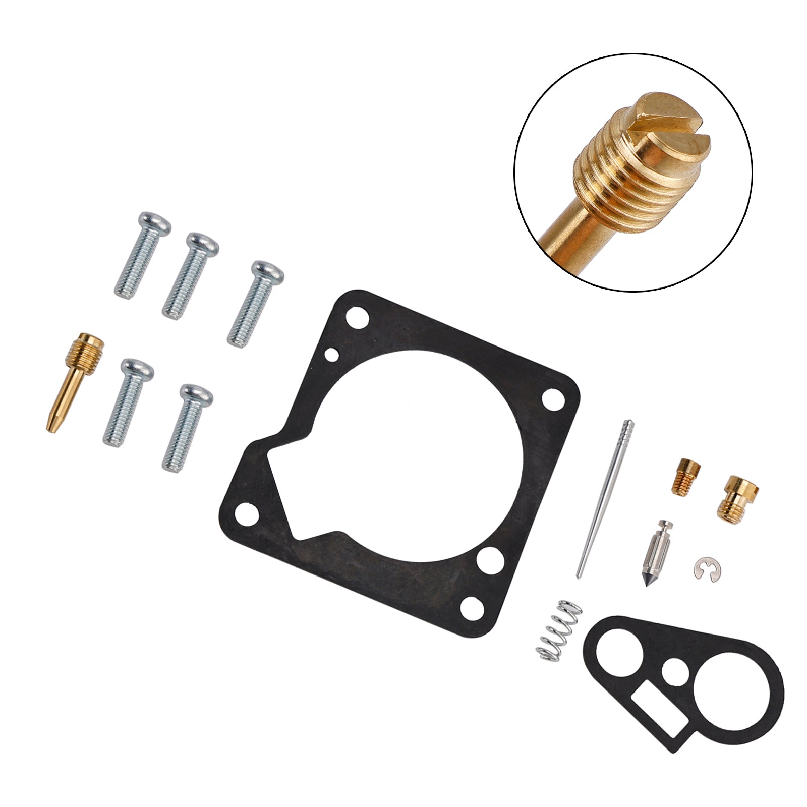 Carburetor Rebuild Repair Kit fit for Yamaha Y-Zinger 50 PW50 1981-2019