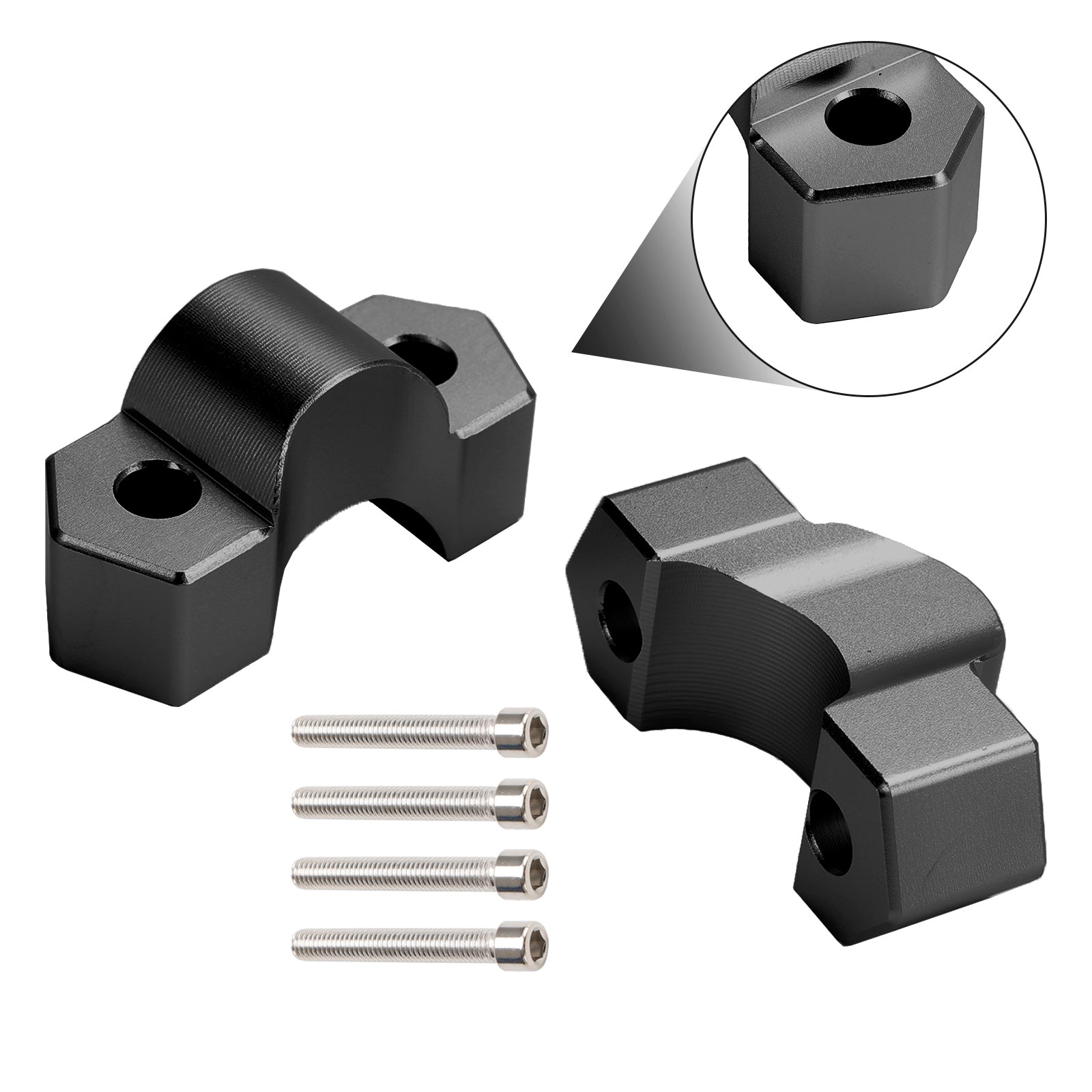 2018-2023 BMW F850GS F850GSA Adventure Aluminum Handlebar Risers 25 mm