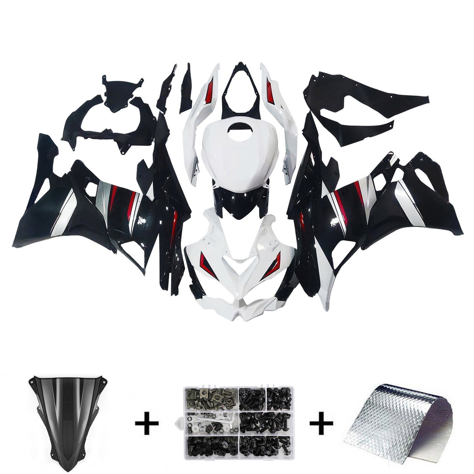 Injection Fairing Kit fit For Kawasaki Ninja ZX-25R ZX-4R ZX-4RR 2019-2025