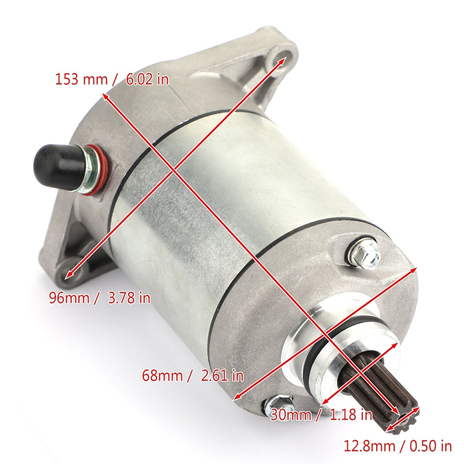 1992-1995 Suzuki LT-F4WDX (N,P,R,S) King Quad 250cc Engine Starter 31100-19B00 31100-19B11 31100-19B20