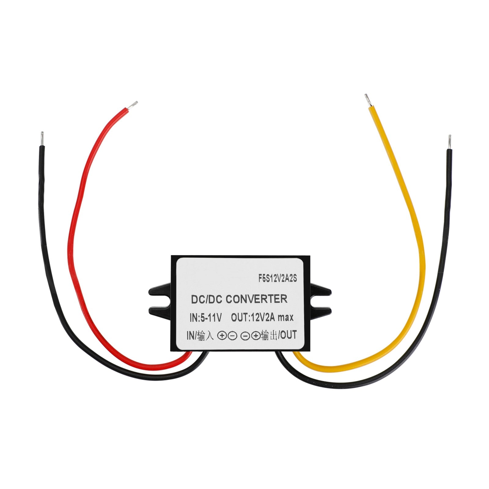 DC-DC 6V-12V 2A 24W Step Up Car Power Supply Converter Regulator Waterproof
