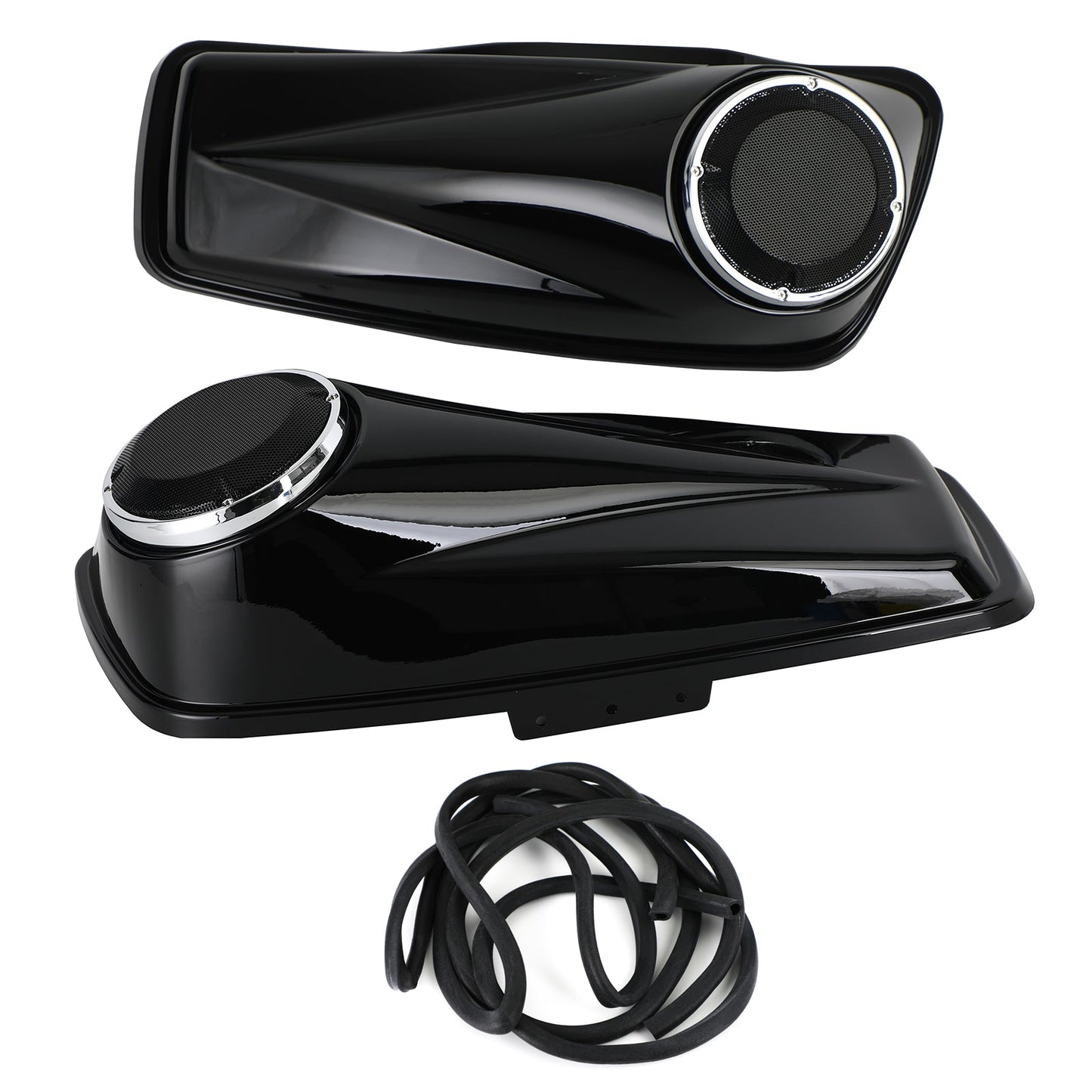 14-21 Harley Touring Glide 6.5'' Generic Saddlebag TRIPLE 6.5" Inch Speaker Lids