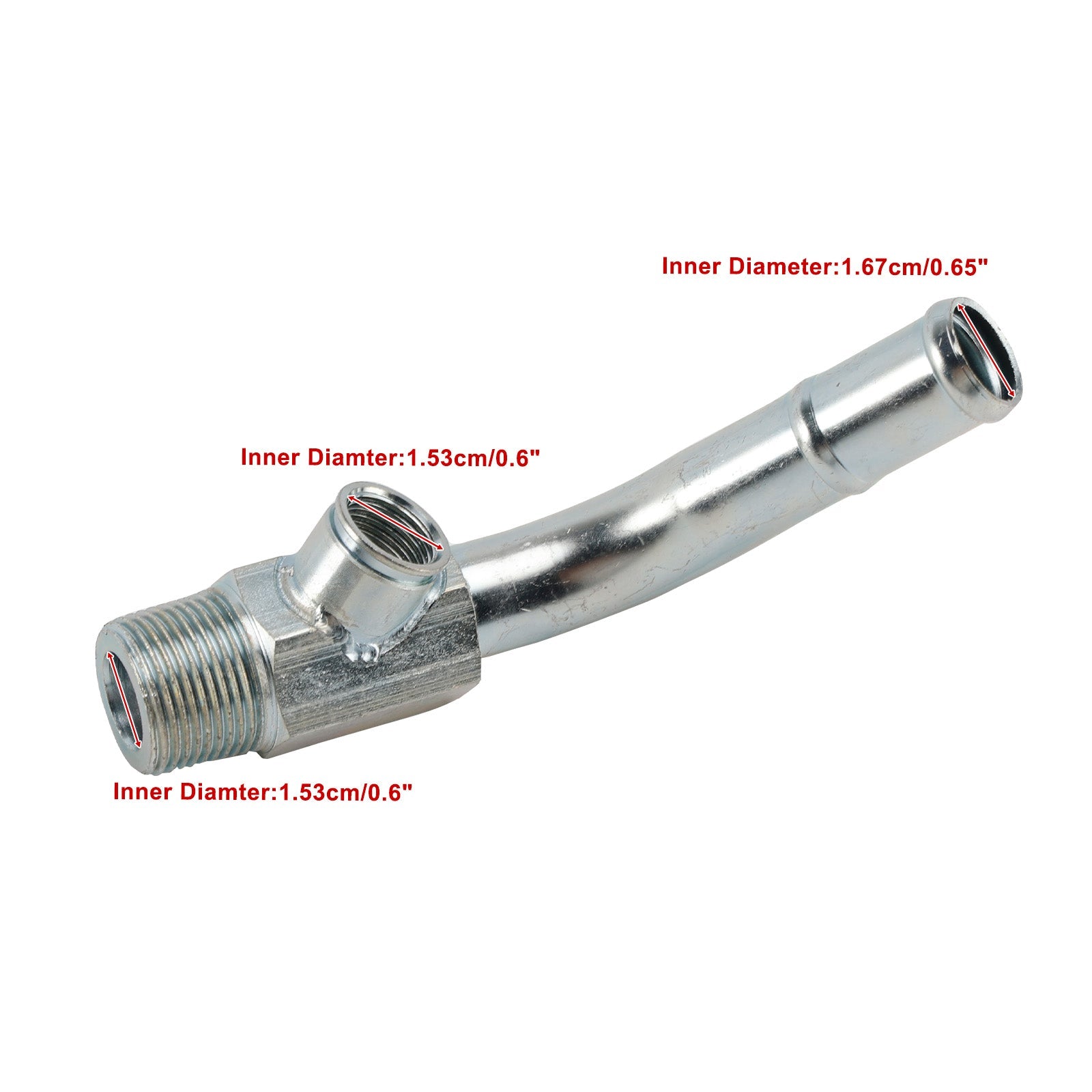 Coolant Temp Sensor Elbow Connector Tube Fit Ford F-150 F-250 F-350 1985-1997