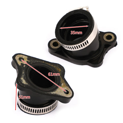 Intake Manifold Boot Flange ? 30mm Fit for ATV Quad Go Kart Buggy Dirt Bike